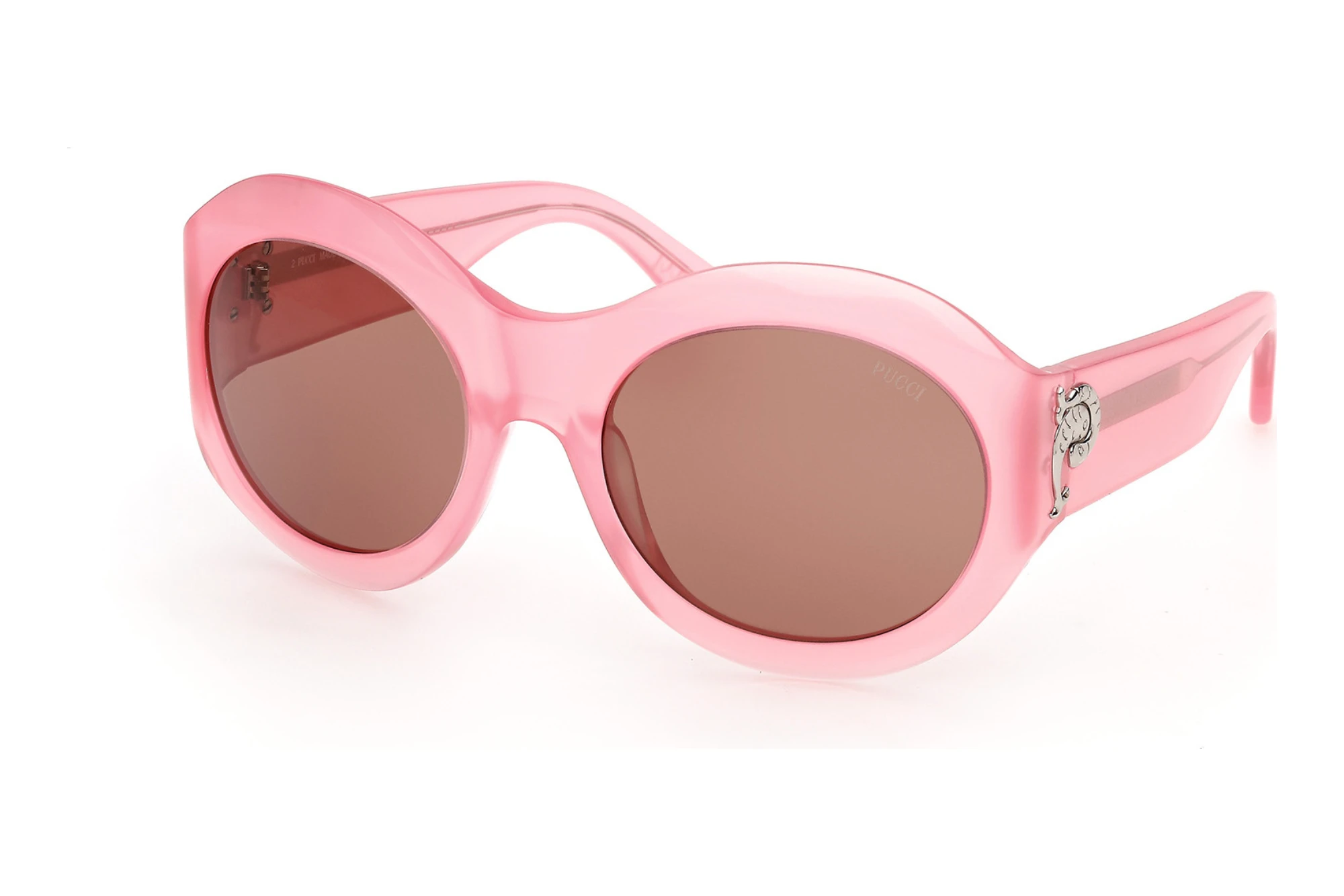 Emilio Pucci EP0260 72E braunGlänzend Hell Pink Emilio Pucci EP0260 72E braunGlänzend Hell Pink