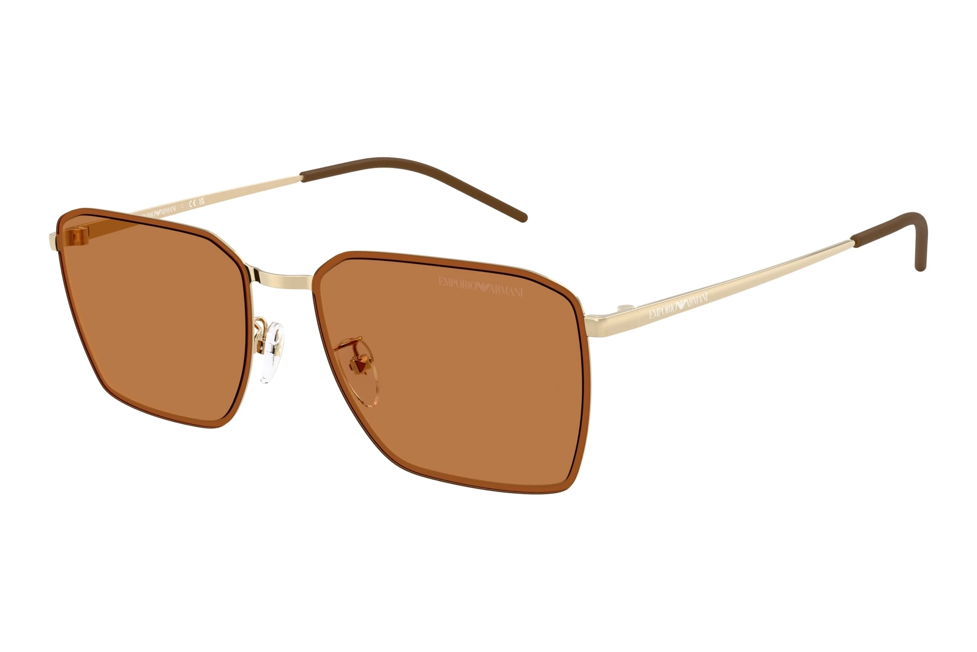 Emporio Armani EA2172D 301373 BrownShiny Pale Gold Emporio Armani EA2172D 301373 BrownShiny Pale Gold