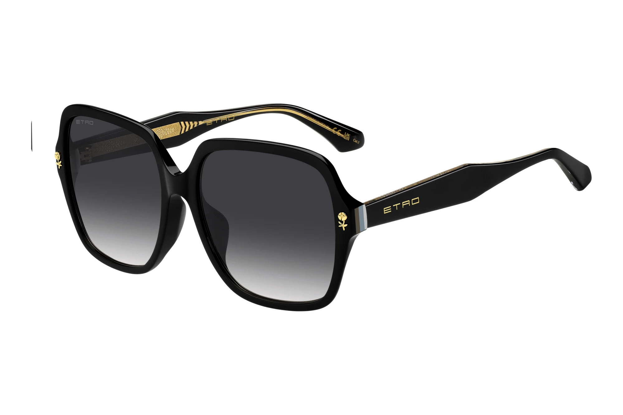 Etro ETRO 0064/F/S 807/1I BROWN SOL-XBLACK Etro ETRO 0064/F/S 807/1I BROWN SOL-XBLACK