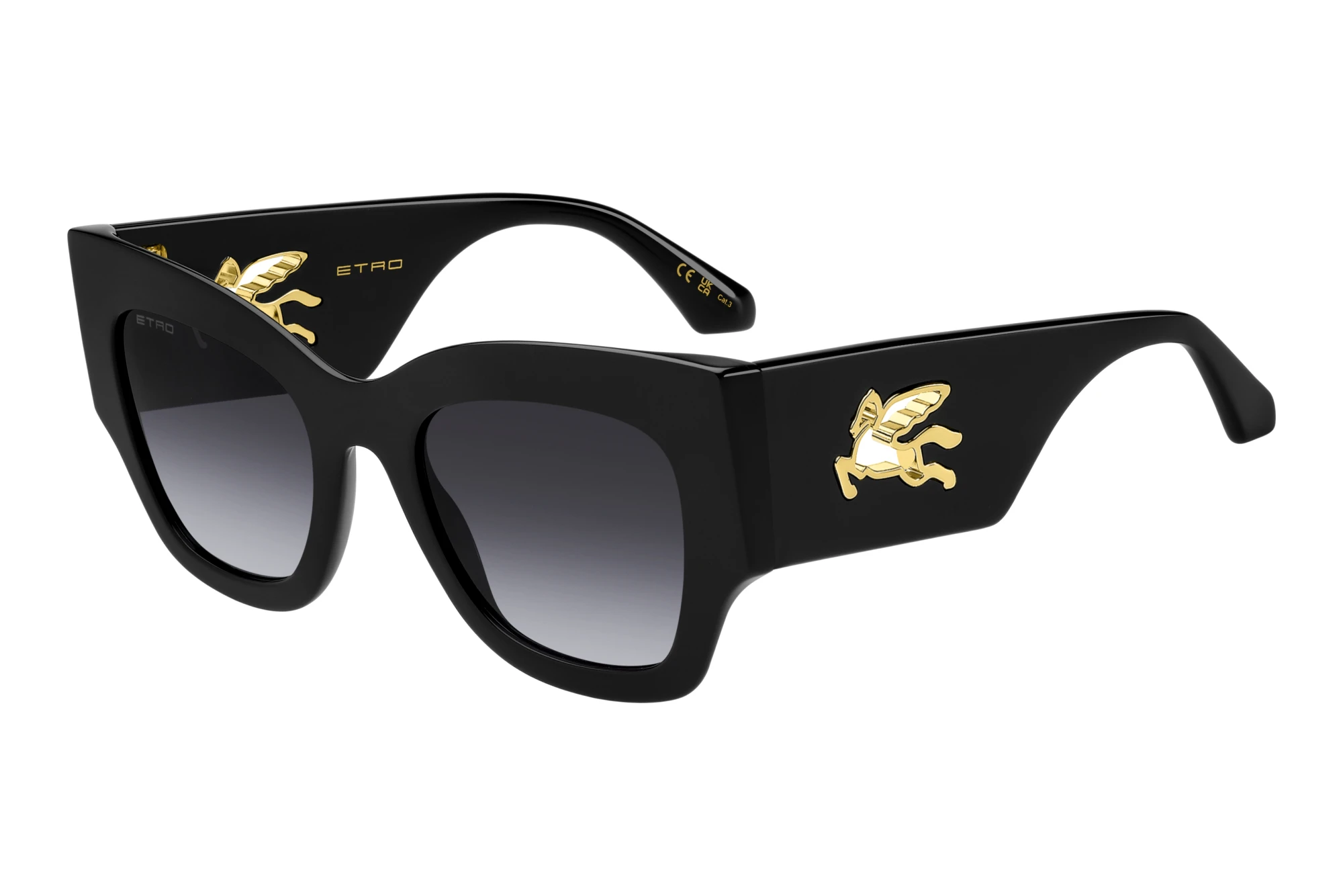 Etro ETRO 0076/S 807/9O DARK GREY SHADEDBLACK Etro ETRO 0076/S 807/9O DARK GREY SHADEDBLACK
