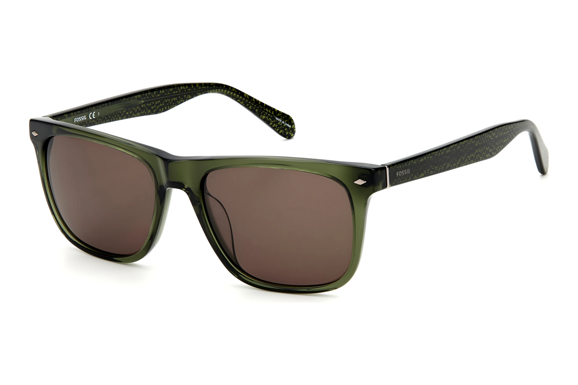 Fossil FOS 2062/S 0OX/70 BROWNCRYSTAL GREEN Fossil FOS 2062/S 0OX/70 BROWNCRYSTAL GREEN