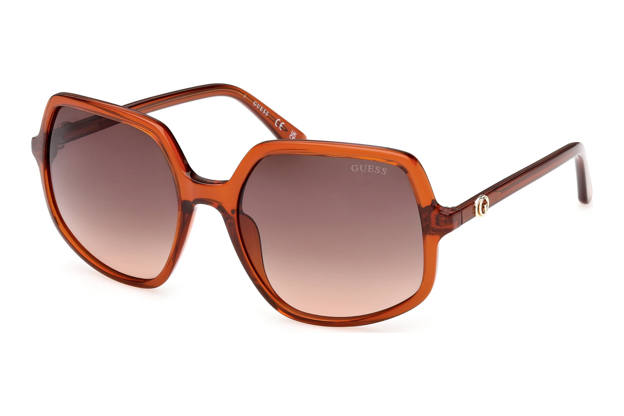 Guess GU00257 44F braun verlaufendGlänzend Dunkel Orange Guess GU00257 44F braun verlaufendGlänzend Dunkel Orange