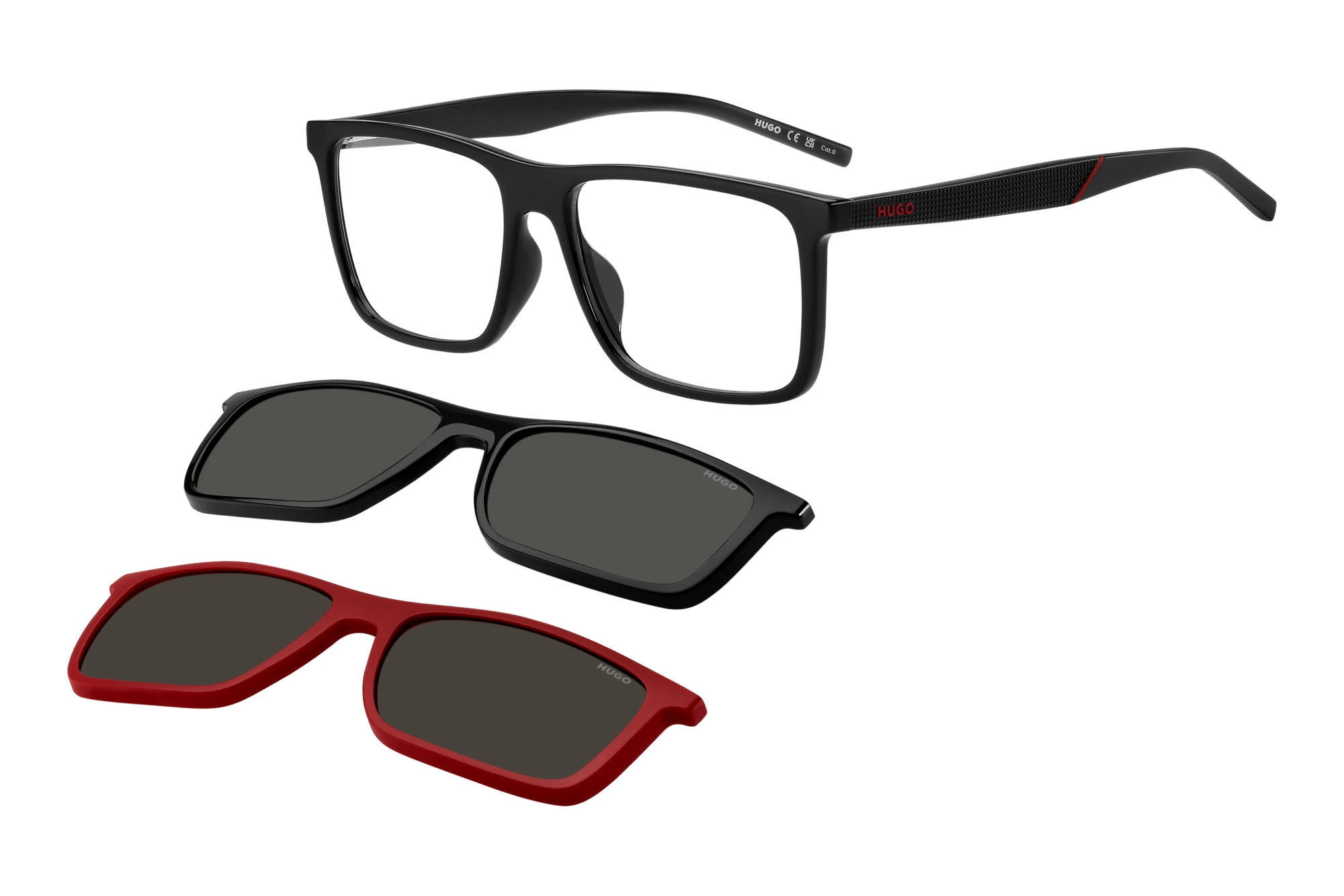 Hugo HG 1331/G/CS2 OIT/99 TRANSPARENTBLACK RED Hugo HG 1331/G/CS2 OIT/99 TRANSPARENTBLACK RED
