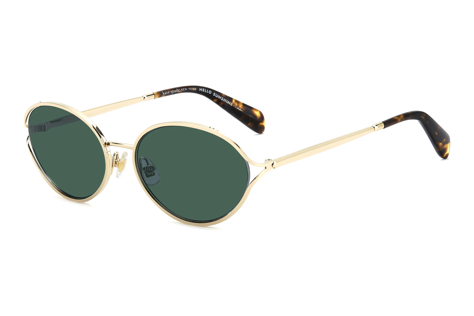 Kate Spade KS ADINA 2/G/S 2IK/QT GREENHAVANA GOLD Kate Spade KS ADINA 2/G/S 2IK/QT GREENHAVANA GOLD