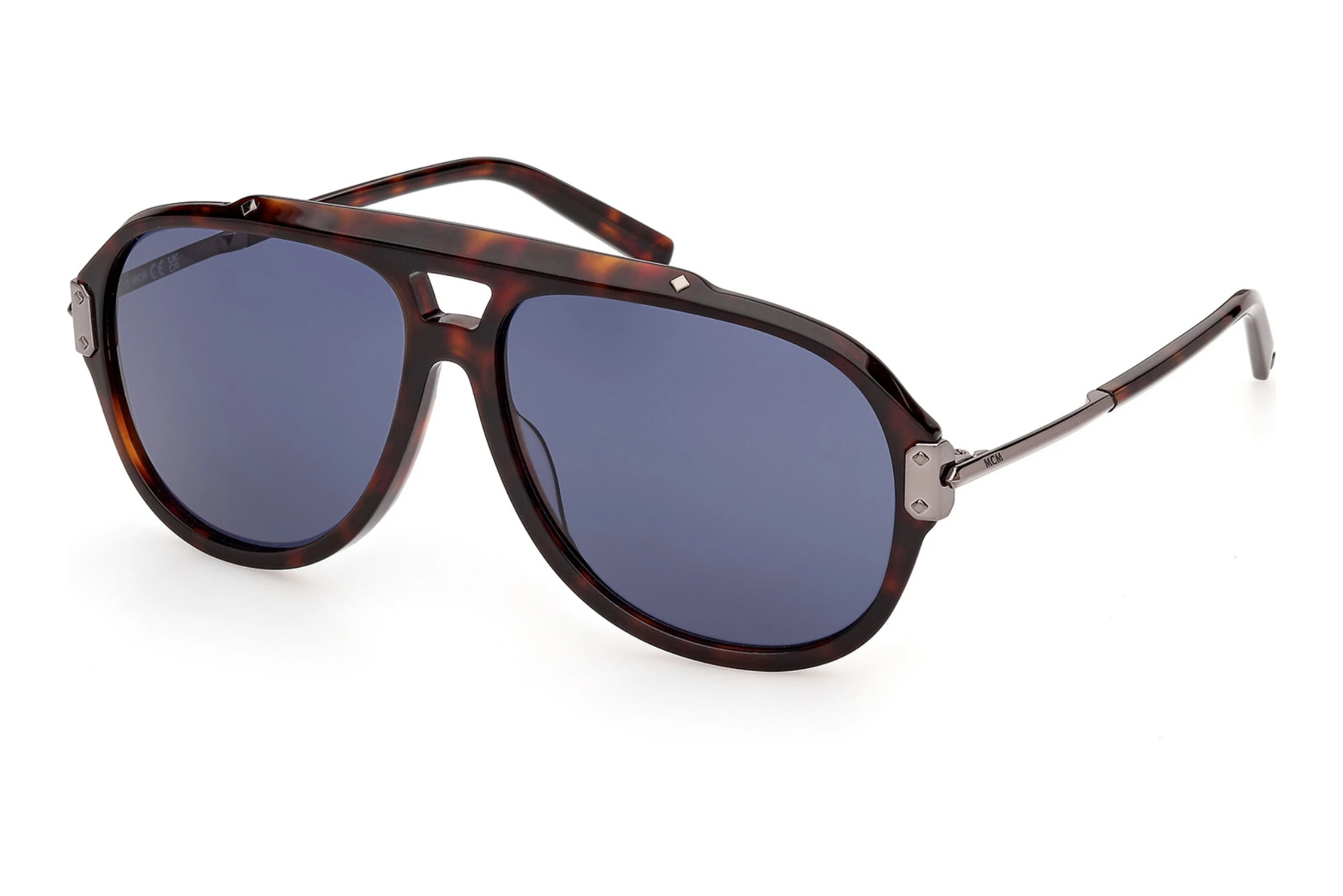 MCM Worldwide MW0047 52V blauDunkel Havanna MCM Worldwide MW0047 52V blauDunkel Havanna