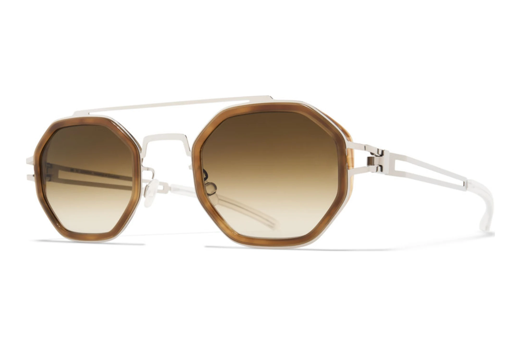 MYKITA ARTURO SUN 370 Rawbrown GradientA92-Shiny Silver/Galapagos MYKITA ARTURO SUN 370 Rawbrown GradientA92-Shiny Silver/Galapagos