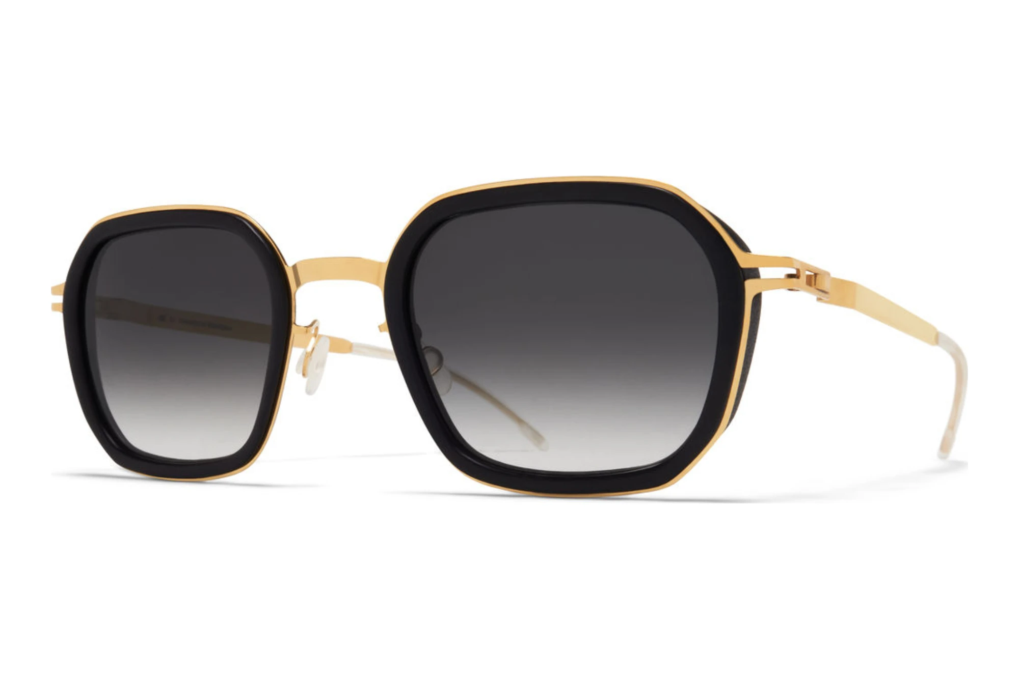 MYKITA BEAM SUN 585 Rawblack GradientMH7-Pitch Black/Glossy Gold MYKITA BEAM SUN 585 Rawblack GradientMH7-Pitch Black/Glossy Gold