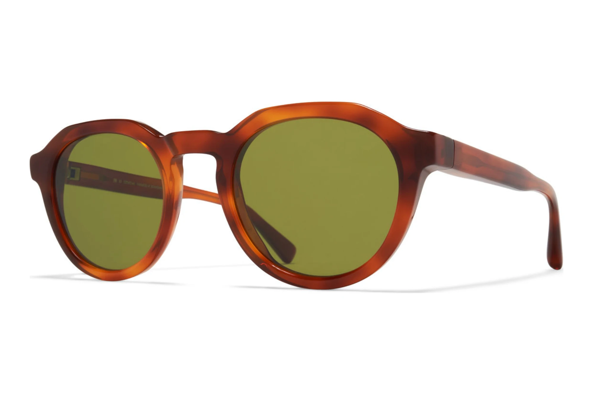MYKITA KIMBER SUN 620 Euphosgreen SolidC214-Soft Havana/Shiny Silver MYKITA KIMBER SUN 620 Euphosgreen SolidC214-Soft Havana/Shiny Silver