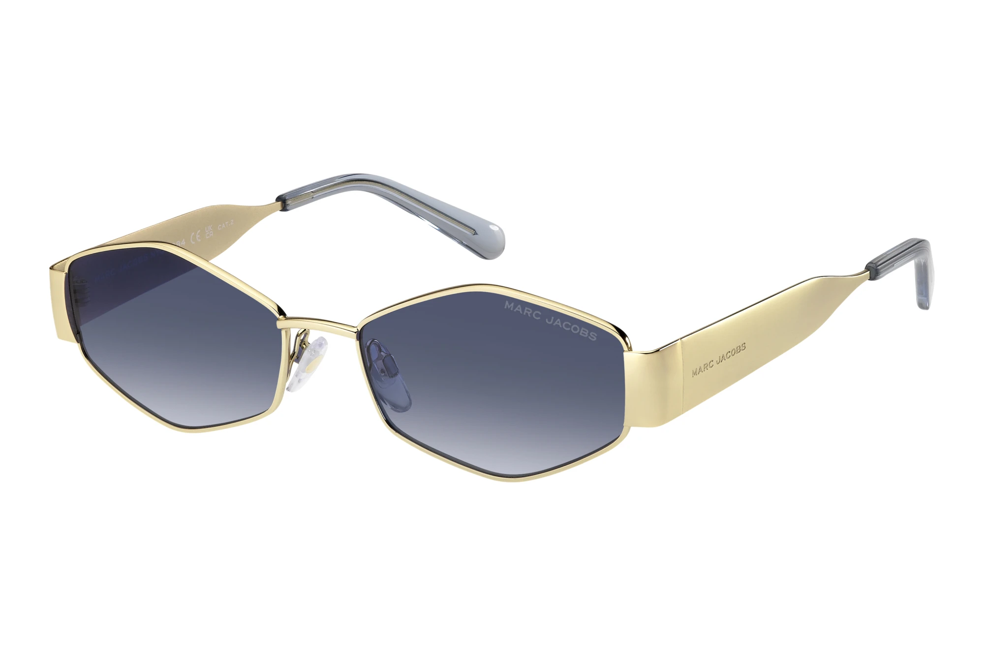 Marc Jacobs MARC 496/SHINY LKS/08 DK BLUE SHADEDGOLD BLUE Marc Jacobs MARC 496/SHINY LKS/08 DK BLUE SHADEDGOLD BLUE
