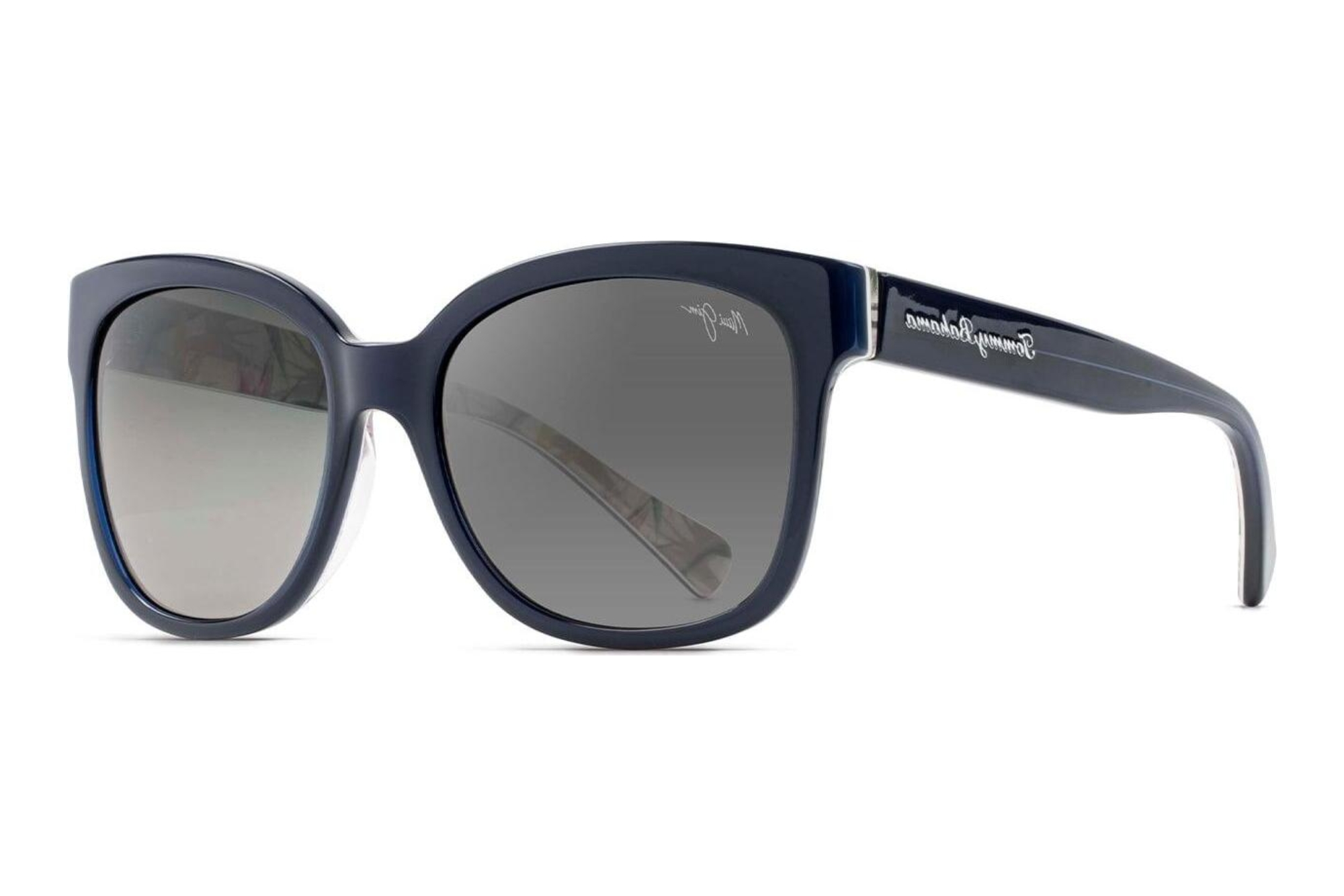 Maui Jim Garden Isle GS749-03BP Neutral GreyNavy w/Birds of Paradise Inter Maui Jim Garden Isle GS749-03BP Neutral GreyNavy w/Birds of Paradise Inter