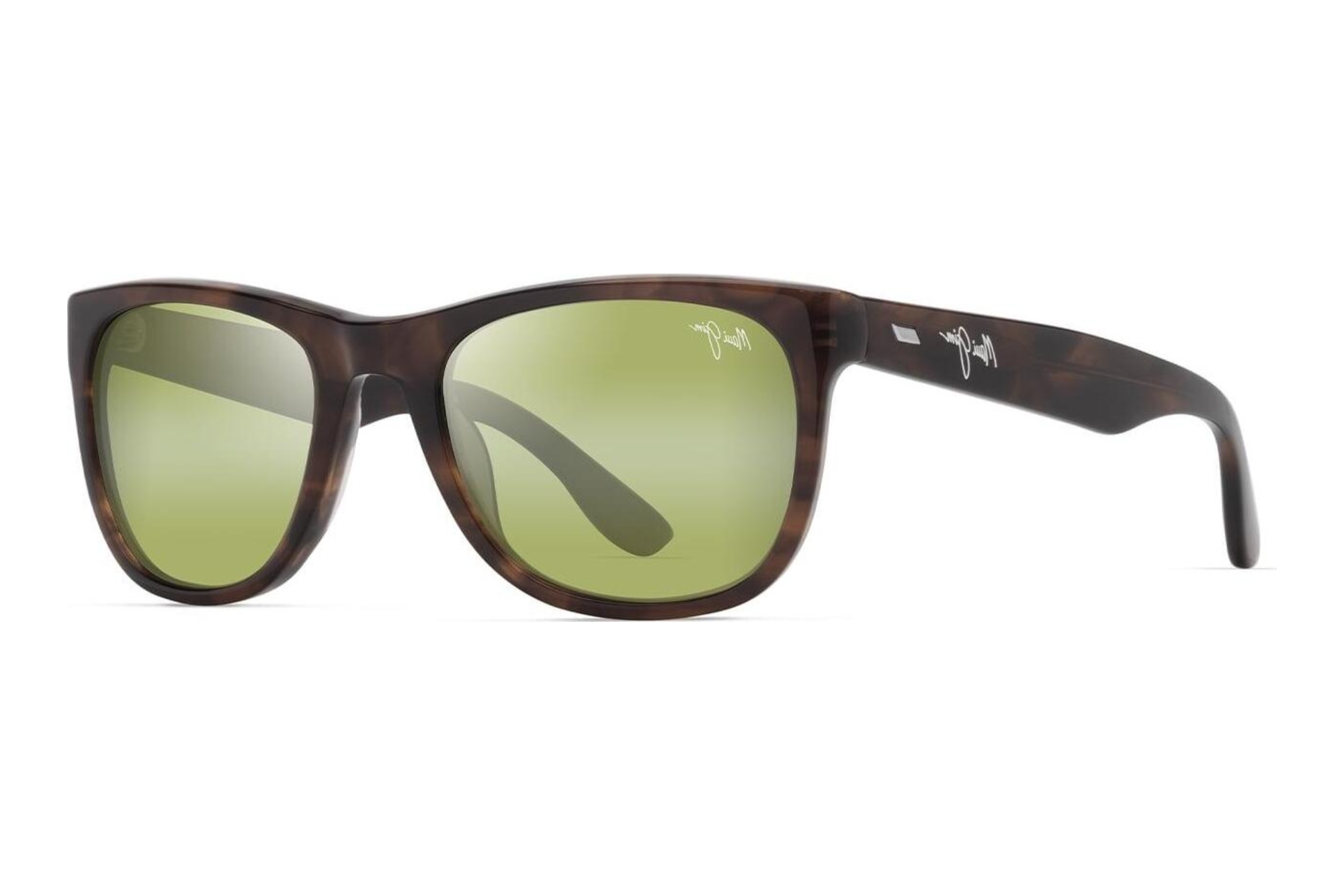 Maui Jim Kikonia HT692-10A Maui HT™Shiny Melange Brown Classic Ha Maui Jim Kikonia HT692-10A Maui HT™Shiny Melange Brown Classic Ha