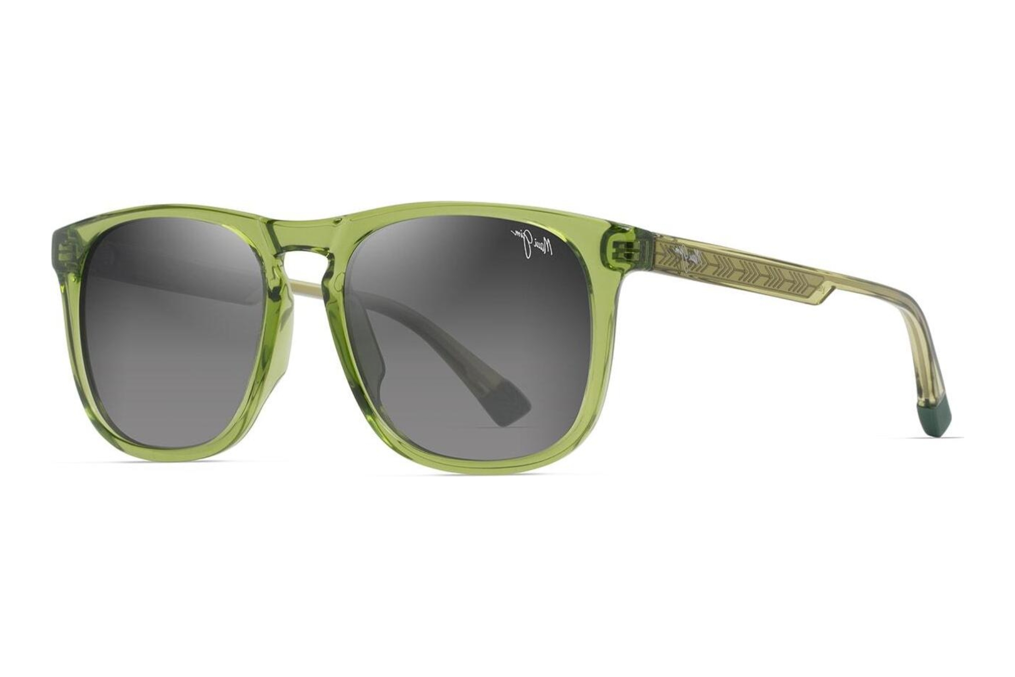 Maui Jim Kupaa GS641-15 Neutral GreyShiny Trans Grass Green Maui Jim Kupaa GS641-15 Neutral GreyShiny Trans Grass Green