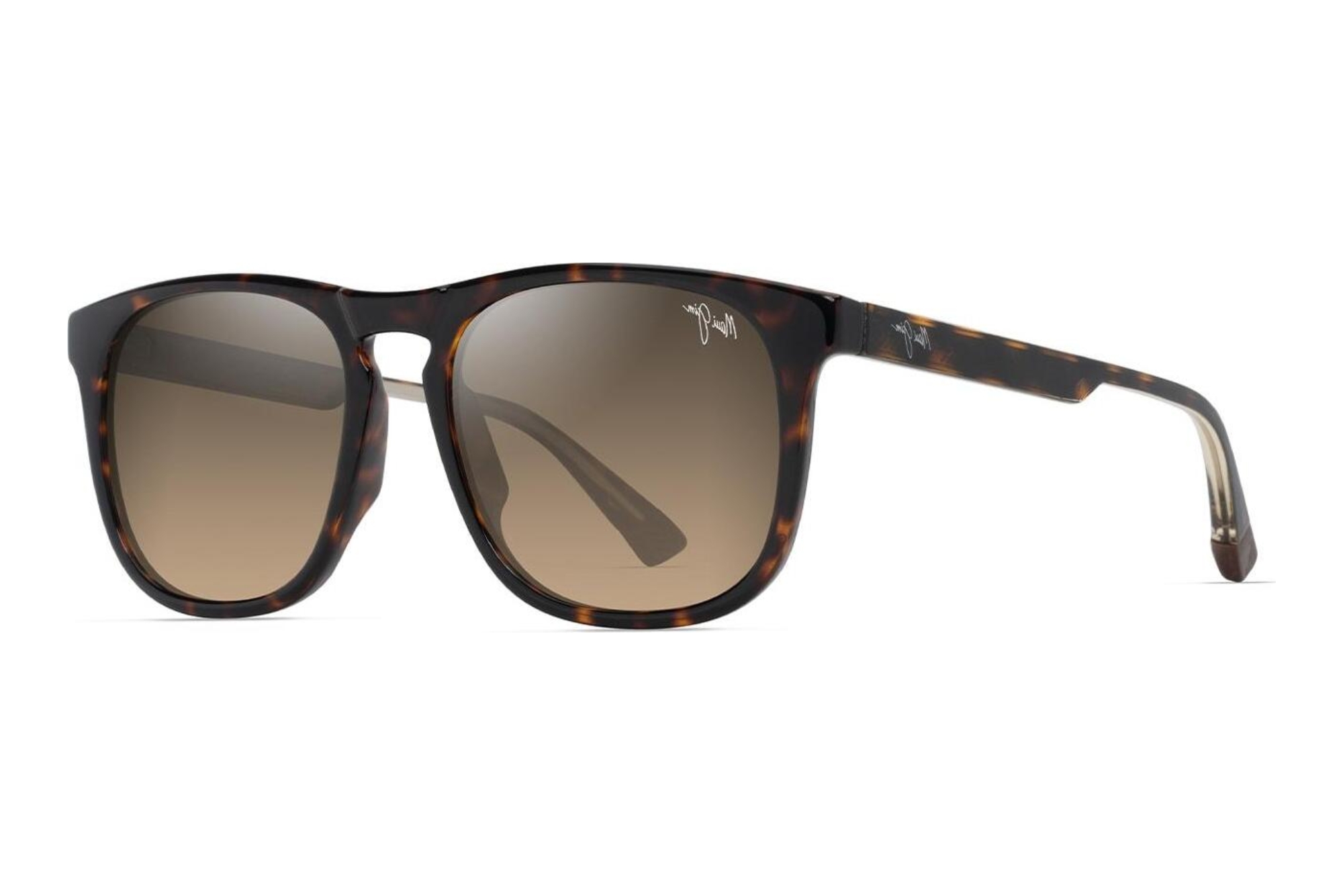 Maui Jim Kupaa HS641-10 HCL® BronzeShiny Dark Havana w/Trans Yllw Maui Jim Kupaa HS641-10 HCL® BronzeShiny Dark Havana w/Trans Yllw