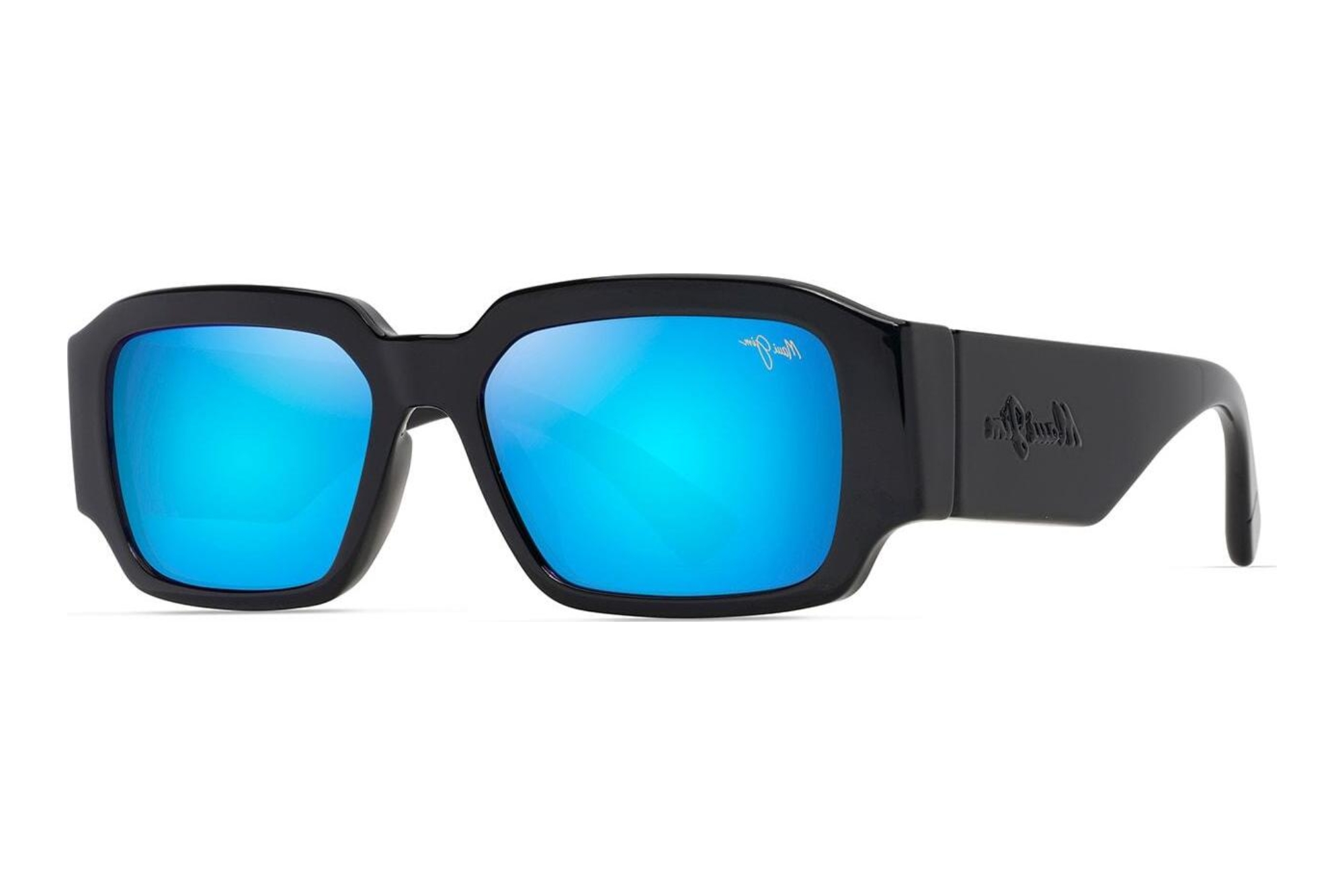 Maui Jim Kupale B639-02 Blue HawaiiShiny Black Maui Jim Kupale B639-02 Blue HawaiiShiny Black
