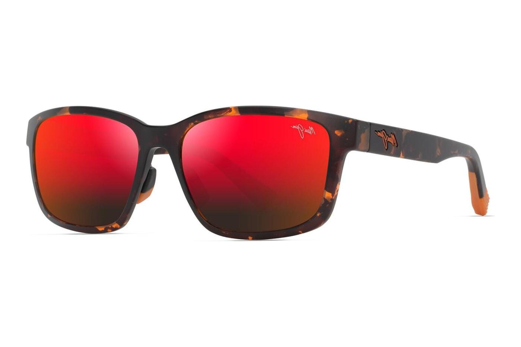 Maui Jim Lehiwa AF RM648-10 Hawaii Lava ™Matte Dark Havana Maui Jim Lehiwa AF RM648-10 Hawaii Lava ™Matte Dark Havana