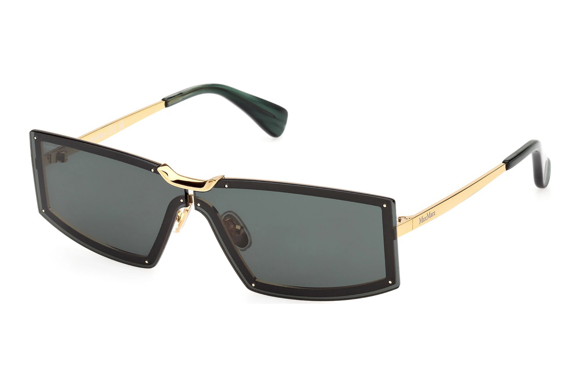 Max Mara MM0118 30N grünGlänzend Tiefgold Max Mara MM0118 30N grünGlänzend Tiefgold