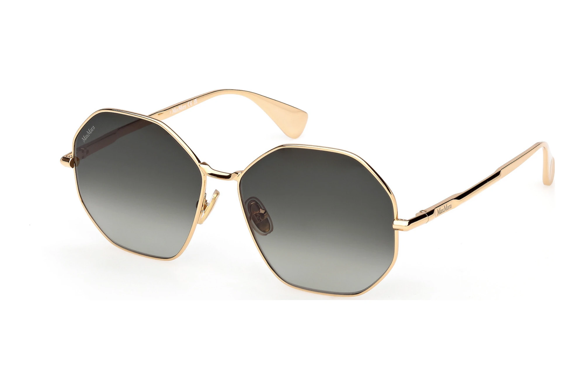 Max Mara MM0168 30P grün verlaufendGlänzend Tiefgold Max Mara MM0168 30P grün verlaufendGlänzend Tiefgold
