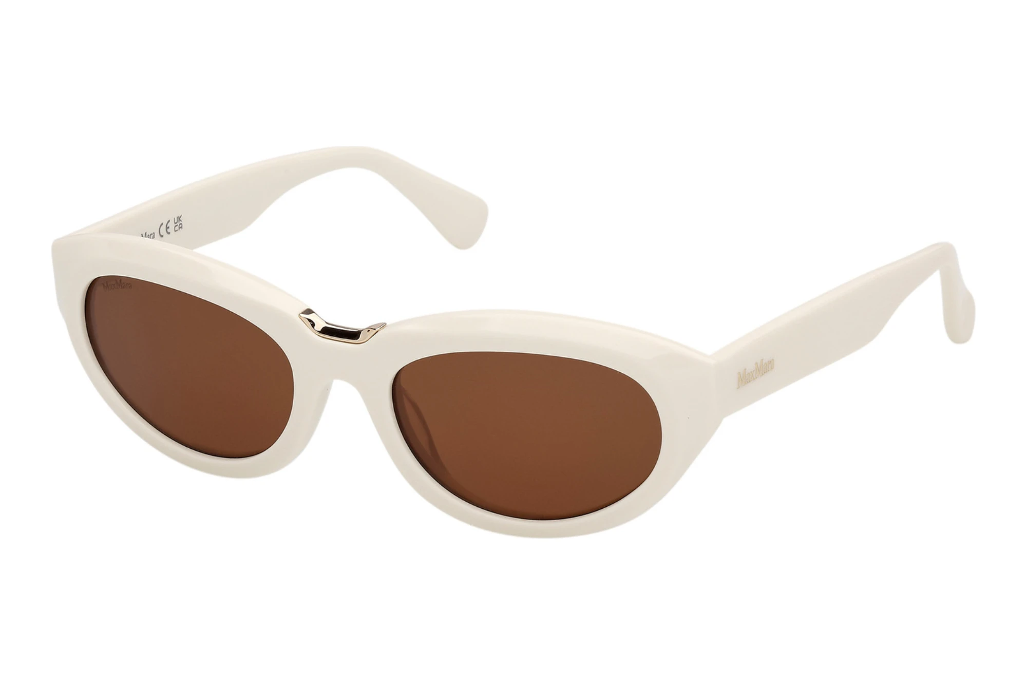 Max Mara MM0203 25E braunGlänzend Weiss Max Mara MM0203 25E braunGlänzend Weiss