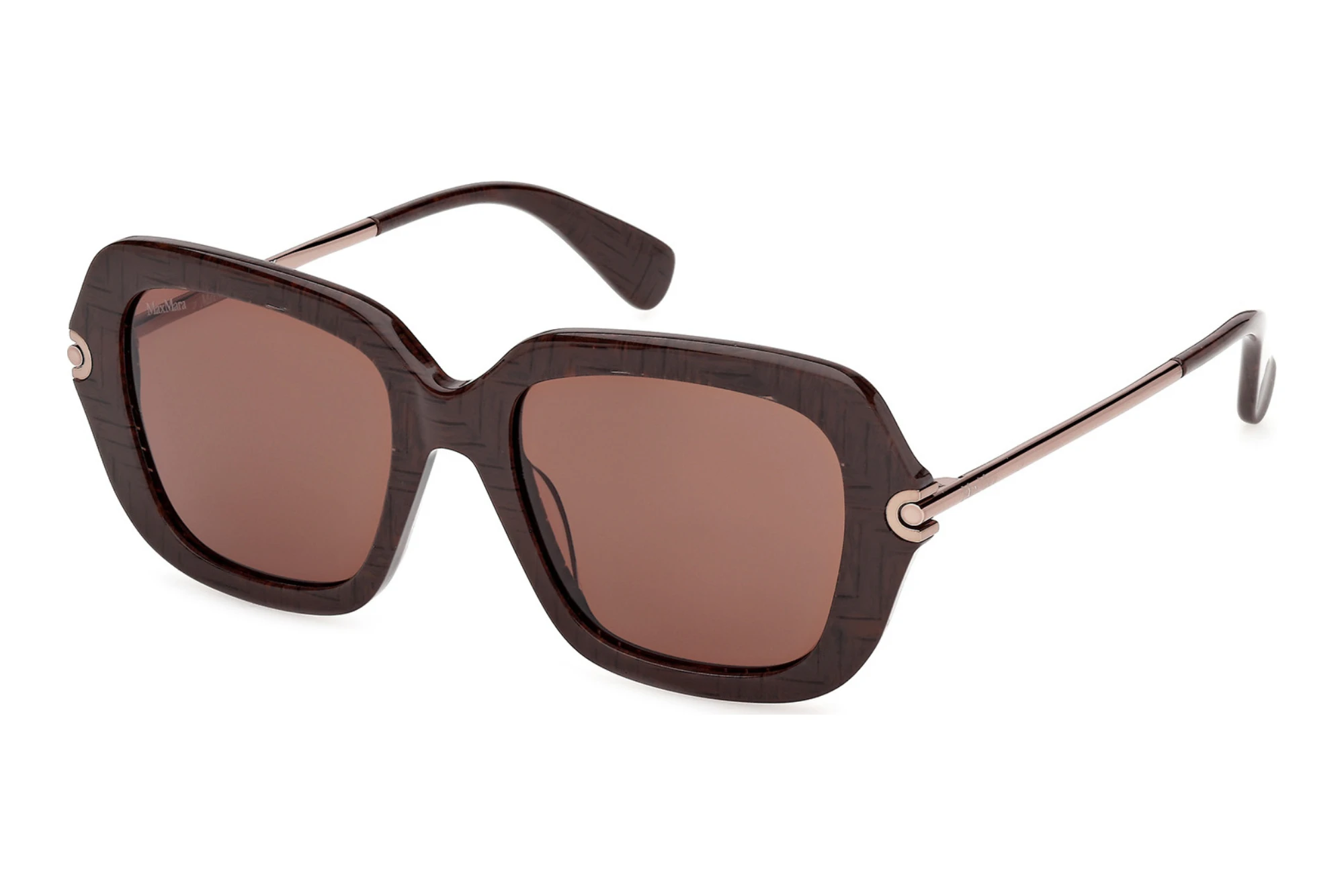 Max Mara MM0213 50E braunHellbraun /Muster Max Mara MM0213 50E braunHellbraun /Muster