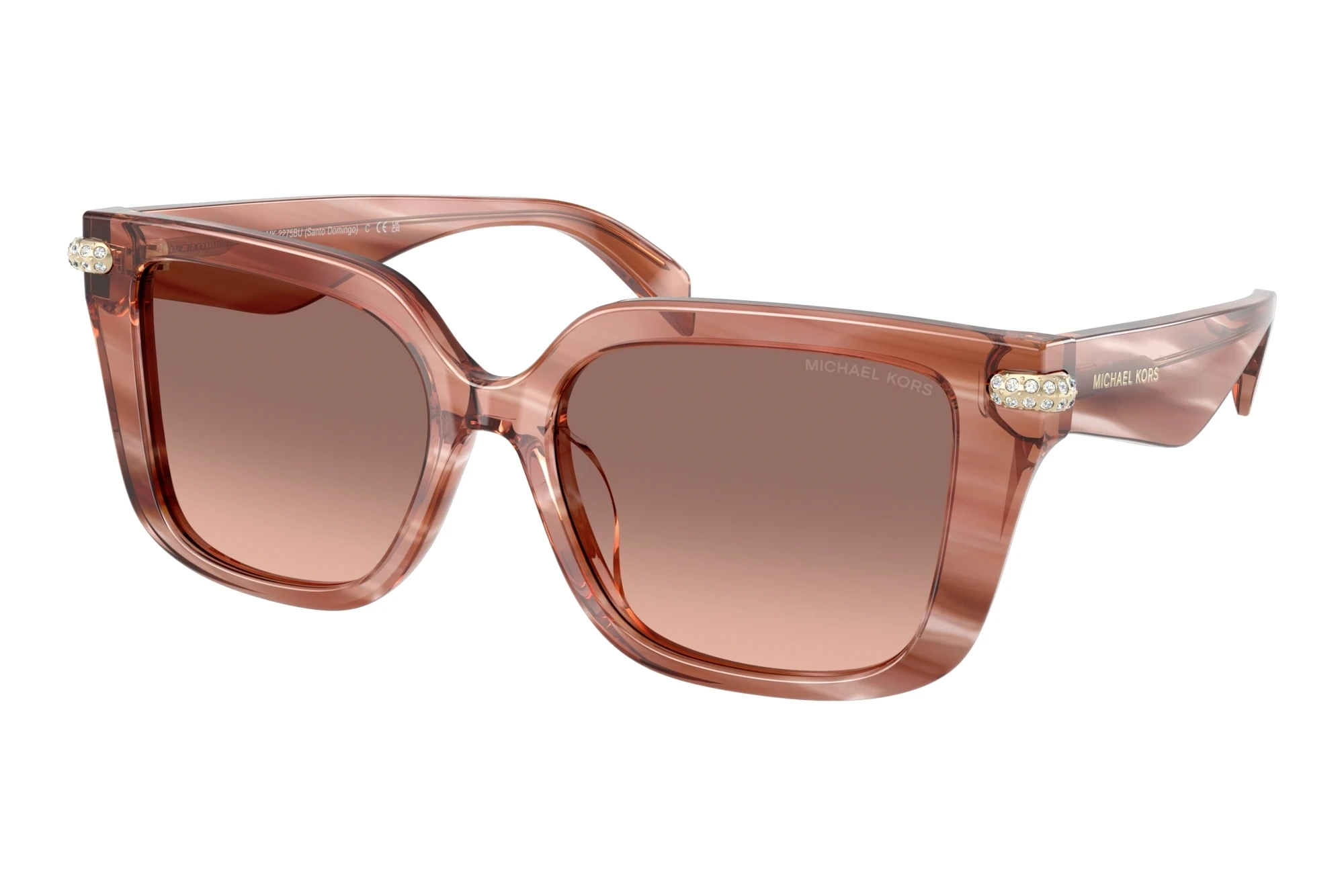 Michael Kors MK2275BU 405613 Brown PinkPink Horn Michael Kors MK2275BU 405613 Brown PinkPink Horn