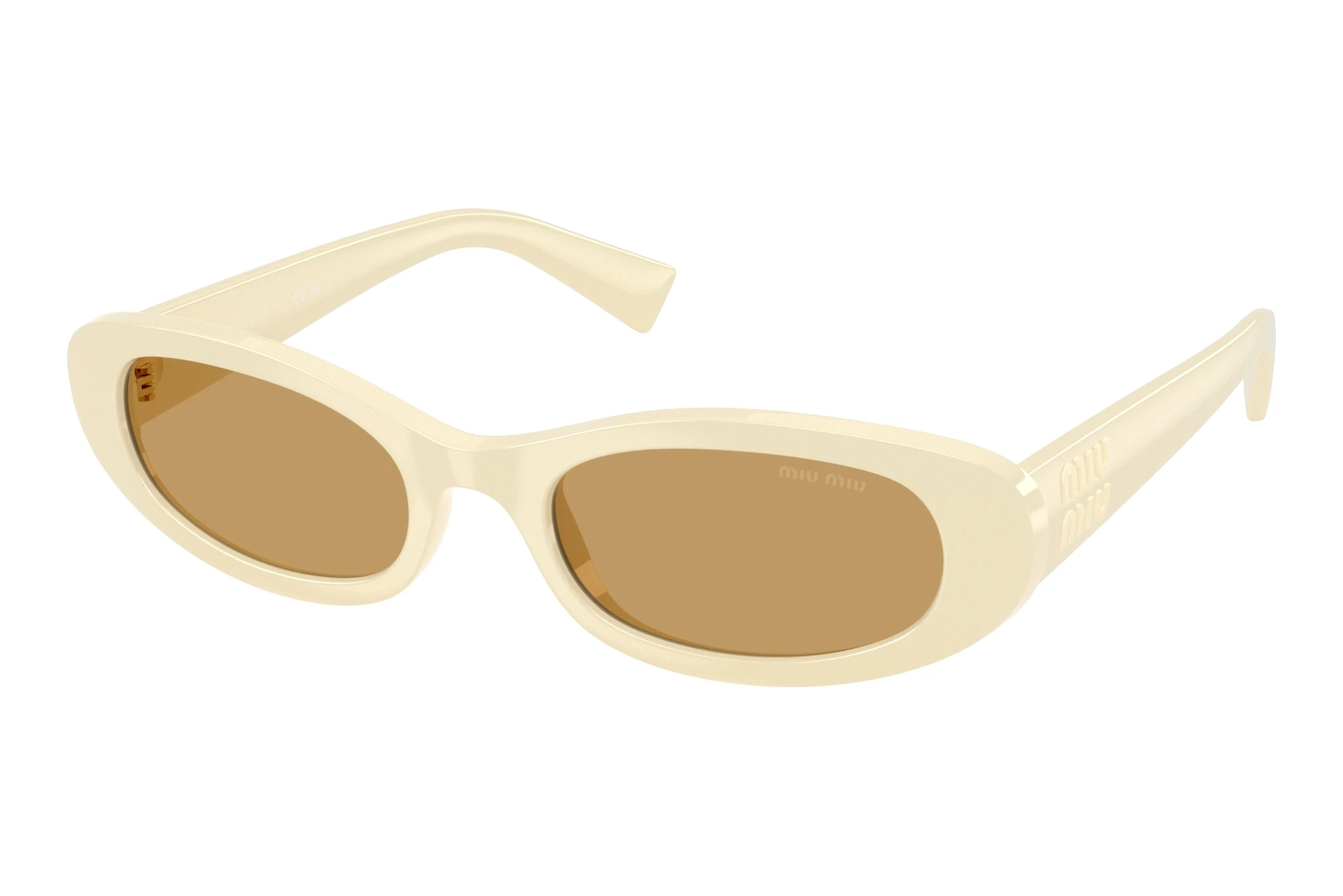 Miu Miu MU C02S 24R10Y BrownMilk Miu Miu MU C02S 24R10Y BrownMilk