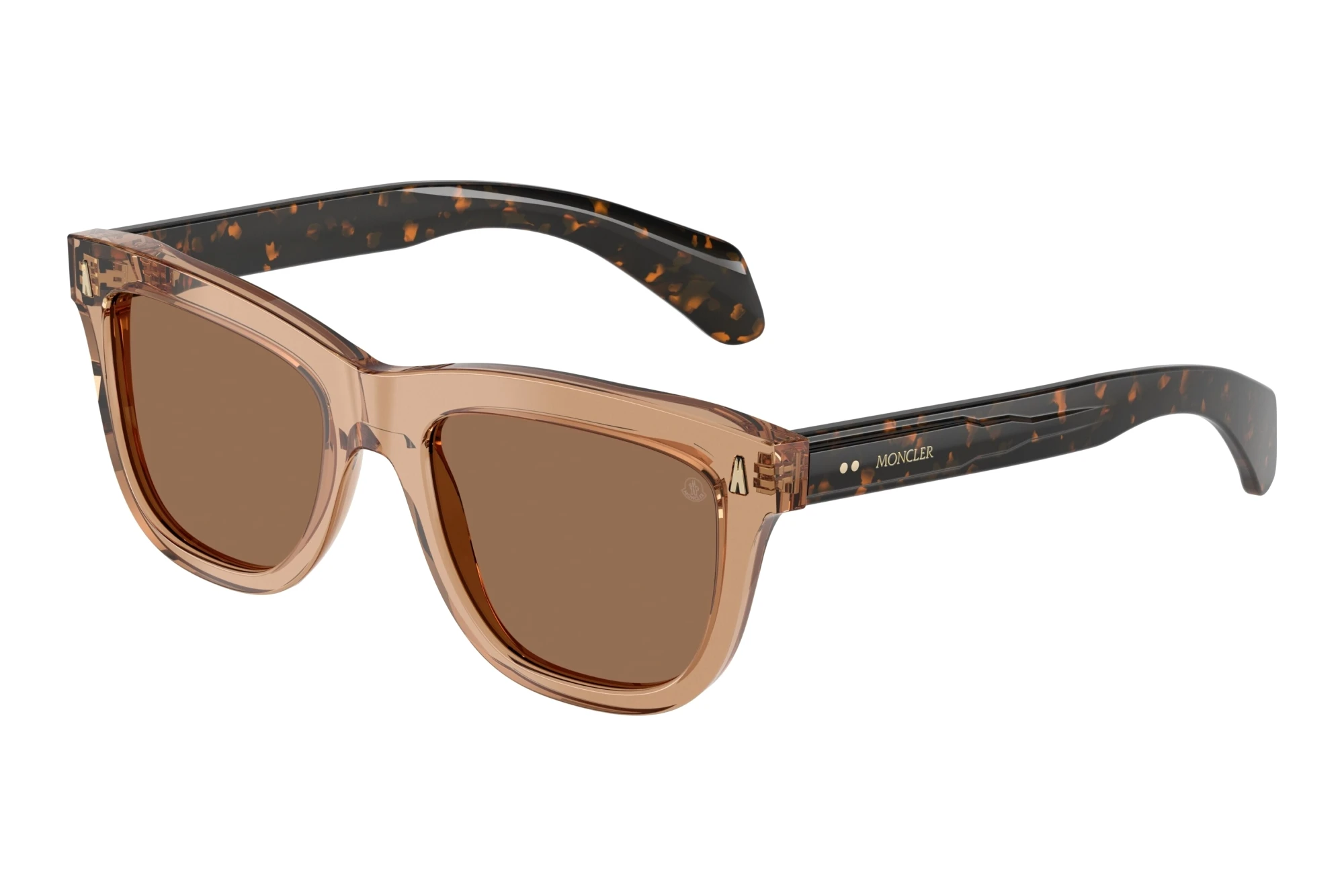 Moncler ME6023 303773 Dark BrownShiny Transparent Brown Moncler ME6023 303773 Dark BrownShiny Transparent Brown