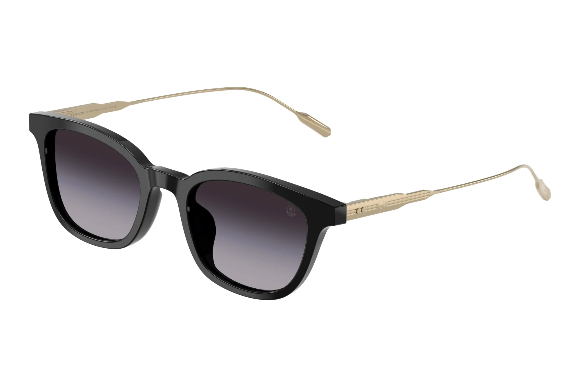 Moncler ME6027D 30018G Gradient GreyShiny Black Moncler ME6027D 30018G Gradient GreyShiny Black