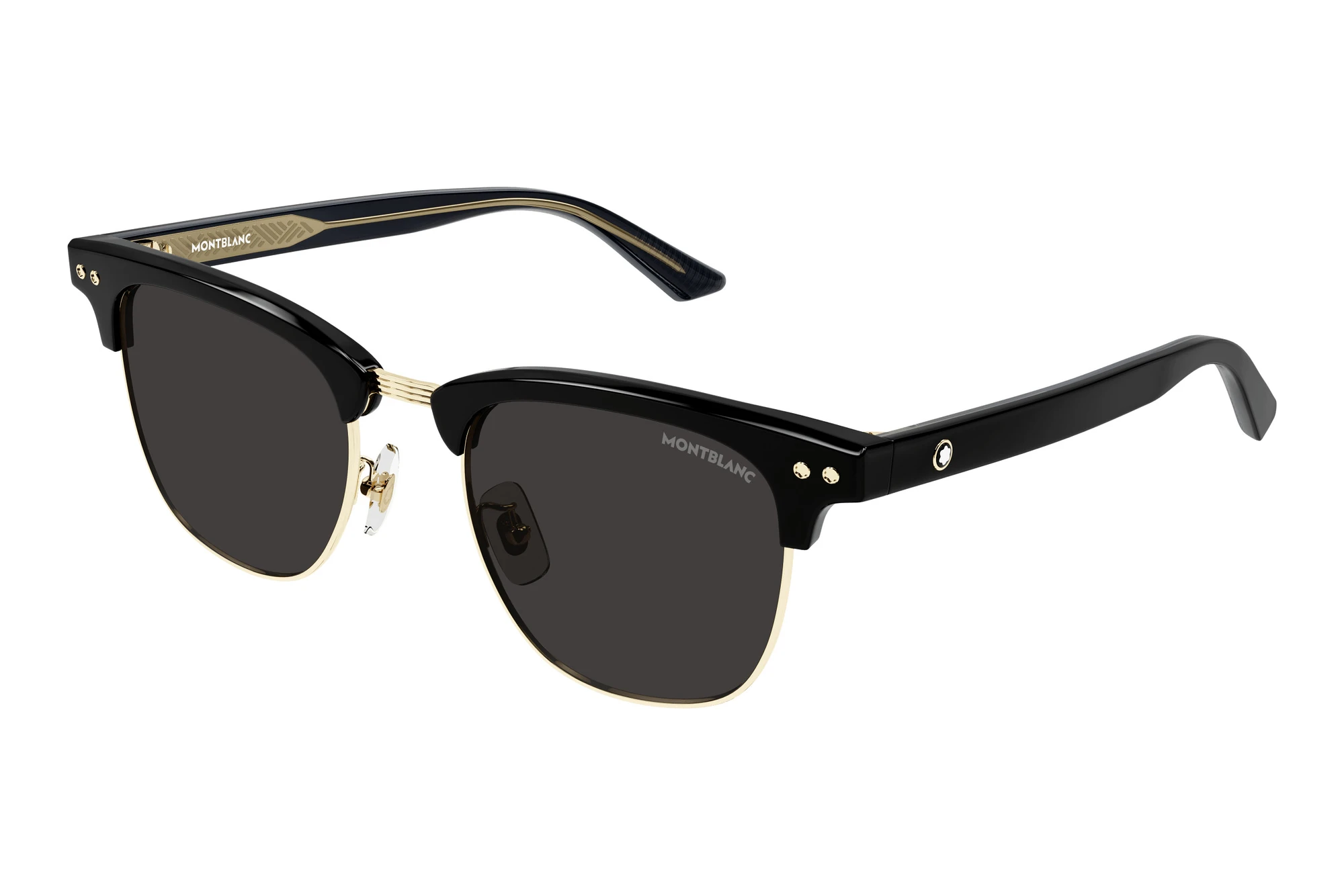 Mont Blanc MB0382S 001 BLACK Mont Blanc MB0382S 001 BLACK