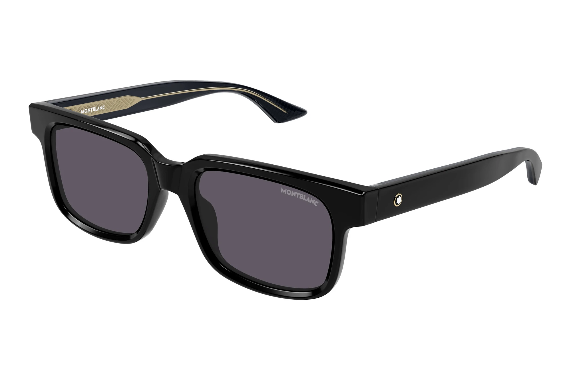 Mont Blanc MB0383S 005 BLACK Mont Blanc MB0383S 005 BLACK