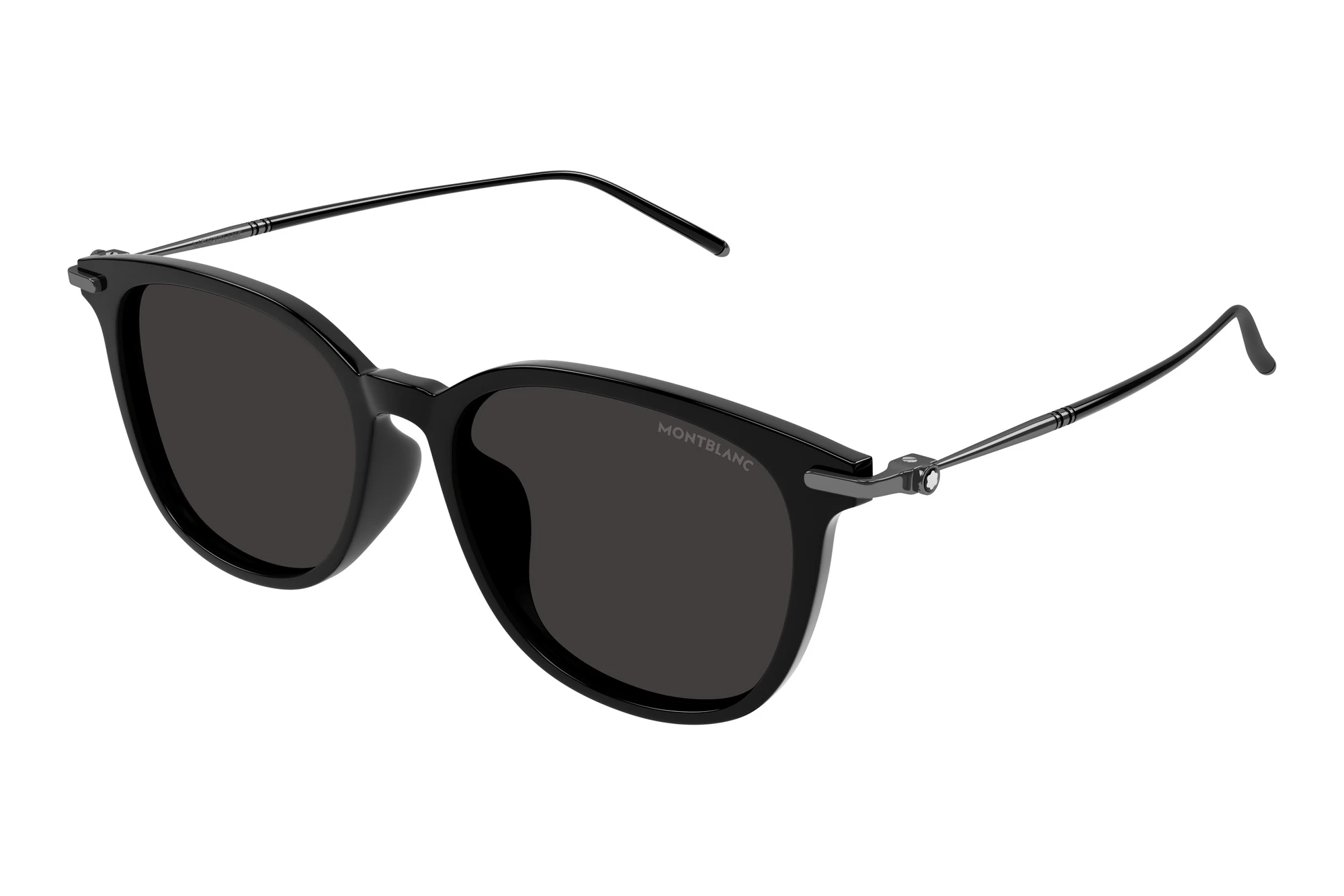 Mont Blanc MB0416SA 001 BLACK Mont Blanc MB0416SA 001 BLACK