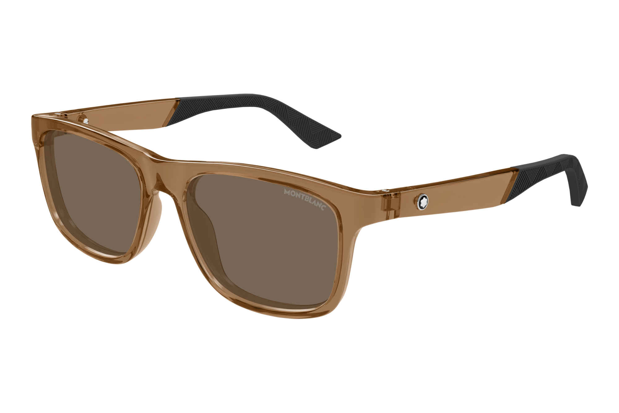 Mont Blanc MB0432S 004 BROWN Mont Blanc MB0432S 004 BROWN