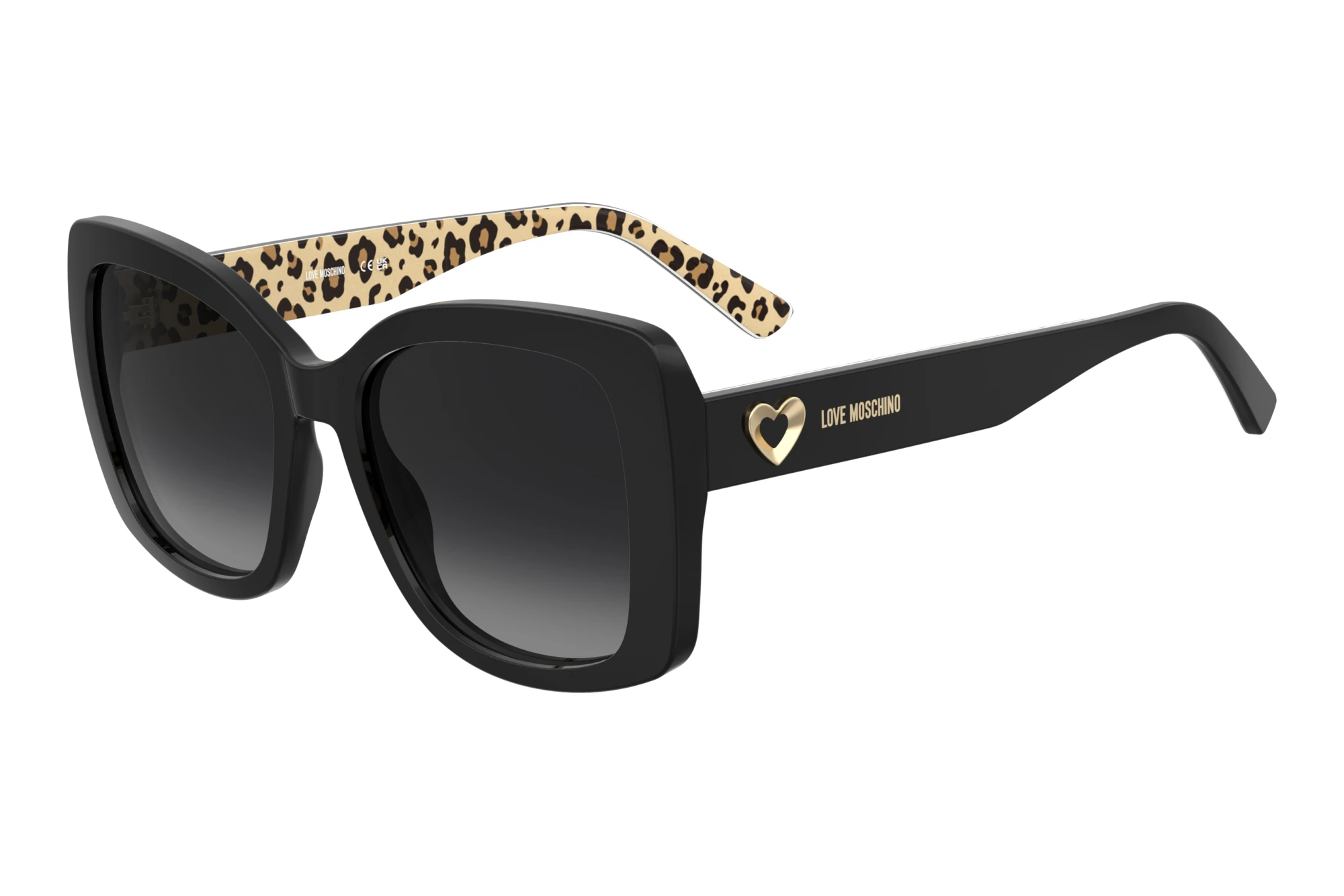 Moschino MOL107/S 807/9O GREY SHADEDBLACK Moschino MOL107/S 807/9O GREY SHADEDBLACK