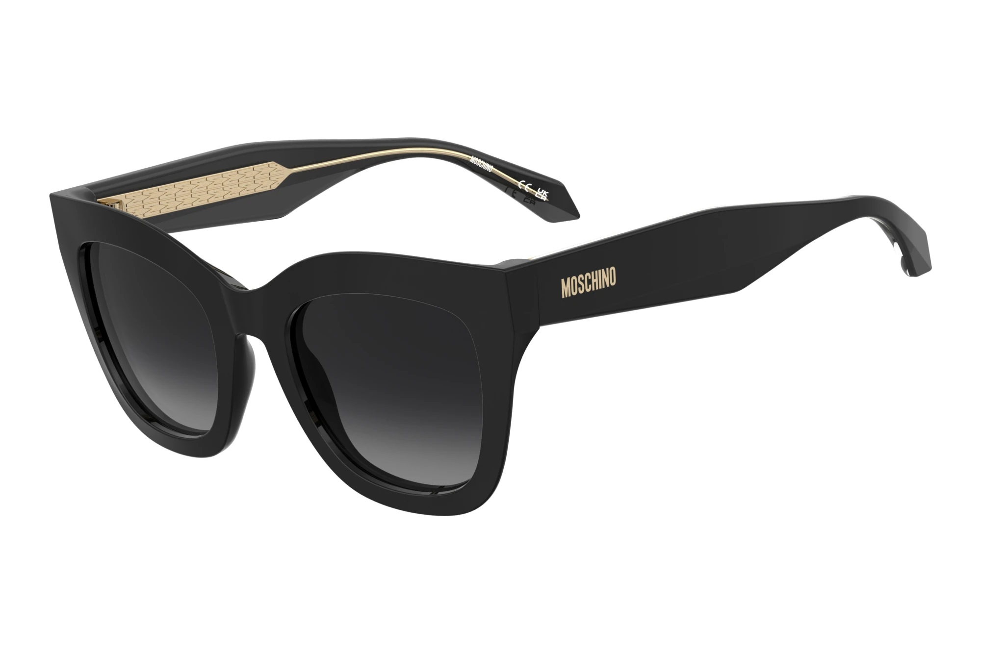 Moschino MOS215/S 807/9O GREY SHADEDBLACK Moschino MOS215/S 807/9O GREY SHADEDBLACK