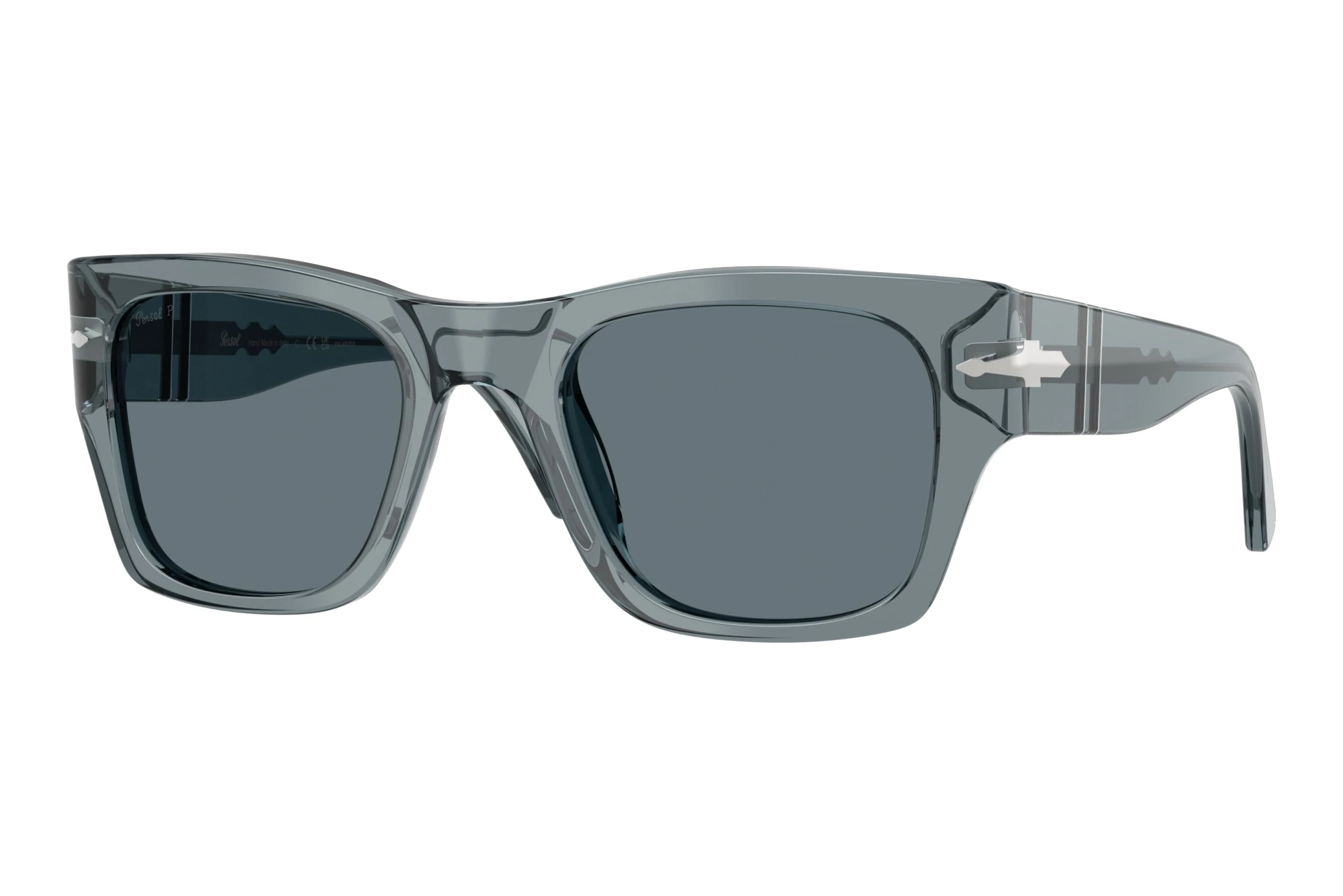Persol PO3384S 12273R Dark Blue PolarizedTransparent Ocean Persol PO3384S 12273R Dark Blue PolarizedTransparent Ocean