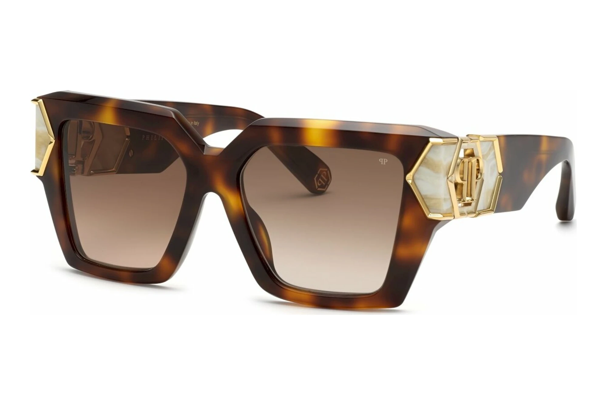 Philipp Plein SPP135M 0752 BROWN GRADIENTSHINY DARK HAVANA Philipp Plein SPP135M 0752 BROWN GRADIENTSHINY DARK HAVANA