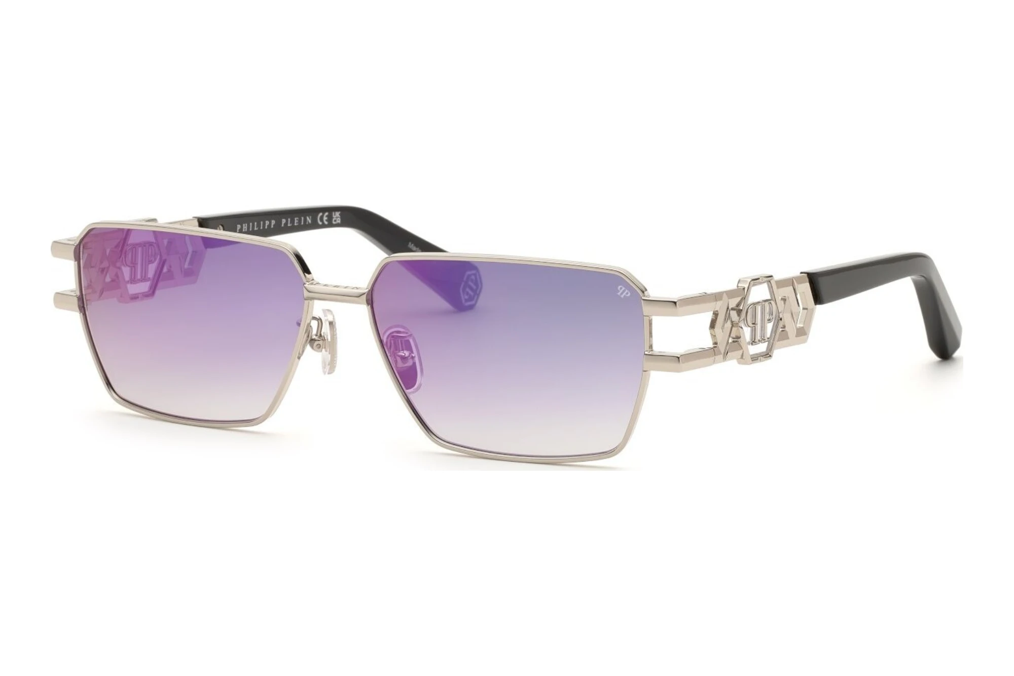 Philipp Plein SPP210M 579V SMOKE GRADIENT/MULTILAYER VIOLETSHINY PALLADIUM Philipp Plein SPP210M 579V SMOKE GRADIENT/MULTILAYER VIOLETSHINY PALLADIUM