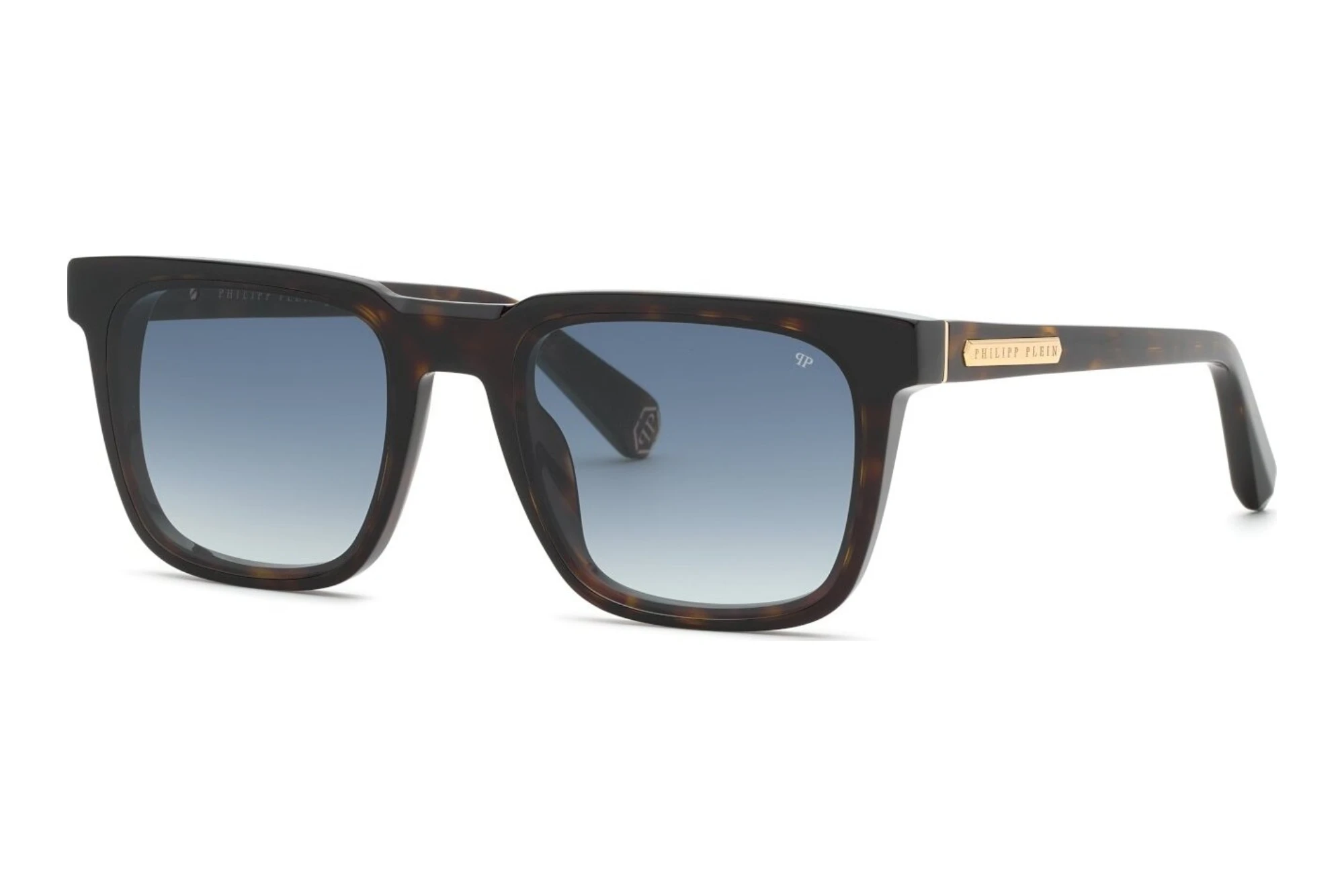 Philipp Plein SPP212 0722 BLUE GRADIENTSHINY DARK HAVANA Philipp Plein SPP212 0722 BLUE GRADIENTSHINY DARK HAVANA