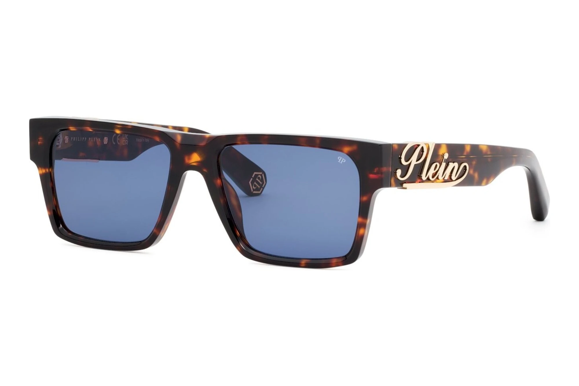 Philipp Plein SPP255M 0722 BLUESHINY DARK HAVANA Philipp Plein SPP255M 0722 BLUESHINY DARK HAVANA
