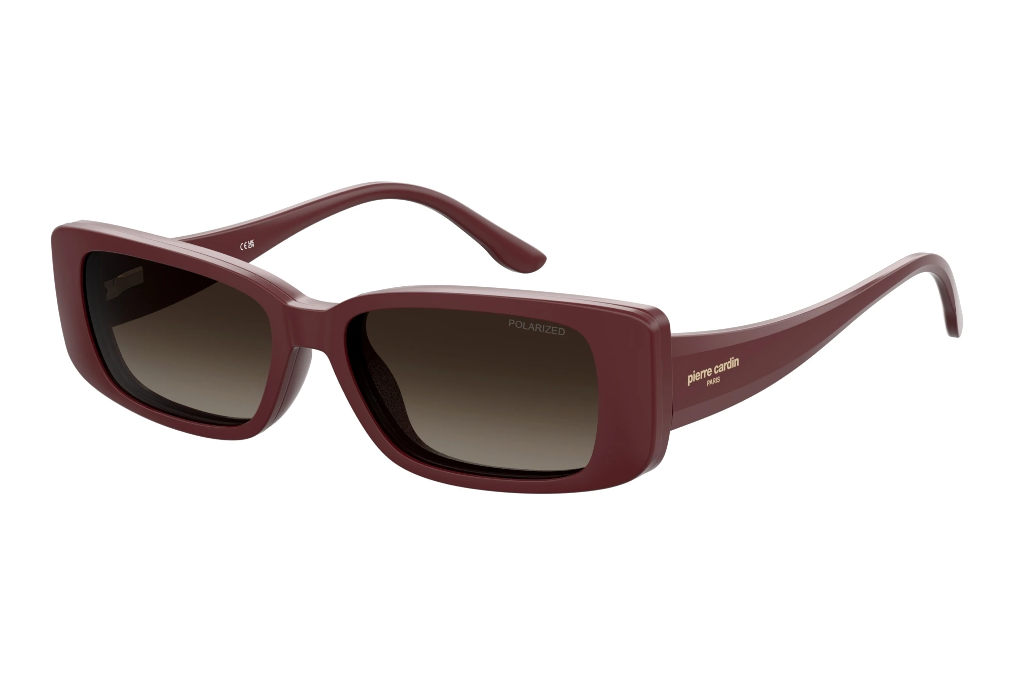 Pierre Cardin P.C. 8534/CS LHF/LA BROWN SHADED POLARIZEDBURGUNDY 2 Pierre Cardin P.C. 8534/CS LHF/LA BROWN SHADED POLARIZEDBURGUNDY 2