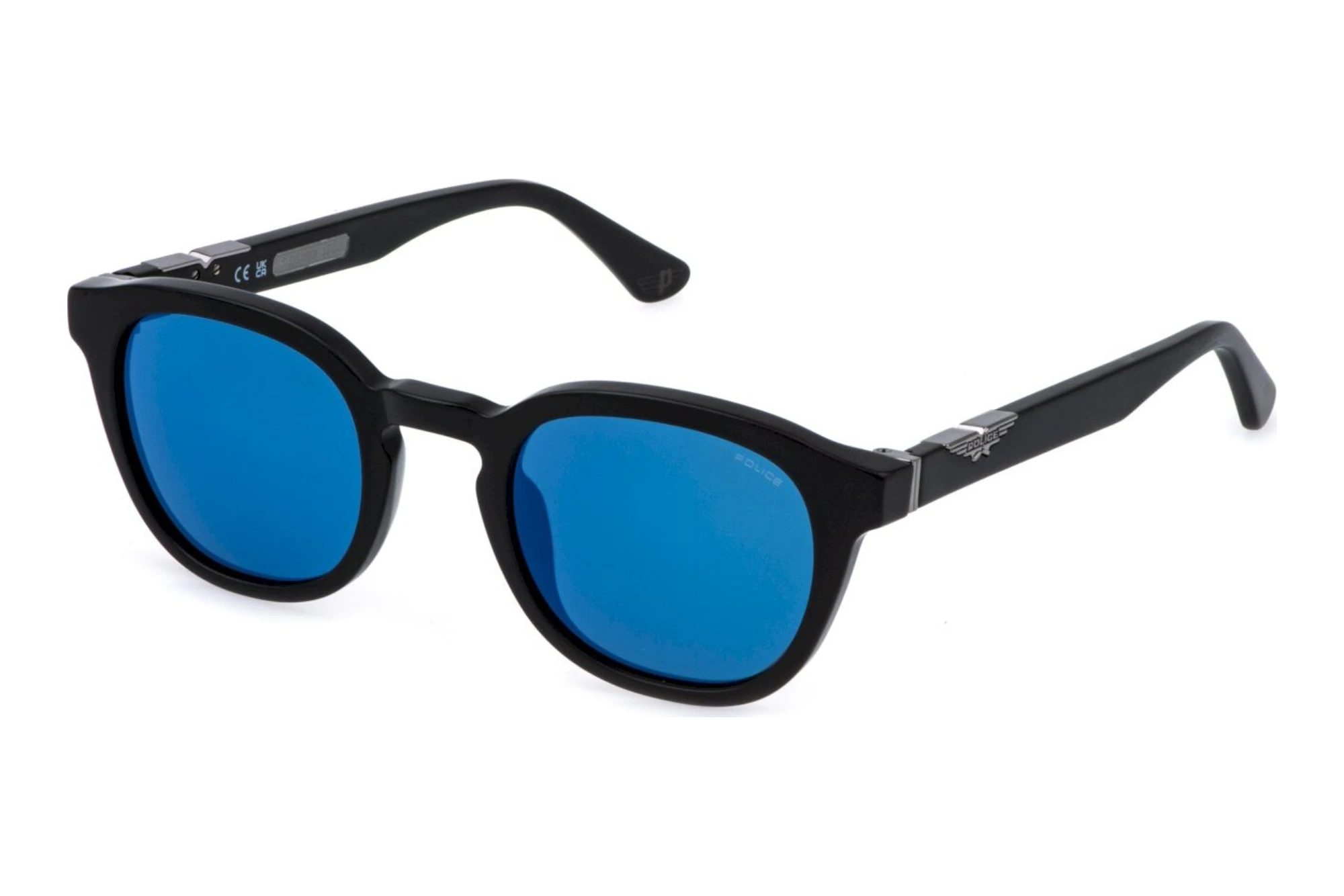 Police SPLL82 703B SMOKE/MIRROR BLUEMATT/SANDBLASTED BLACK Police SPLL82 703B SMOKE/MIRROR BLUEMATT/SANDBLASTED BLACK