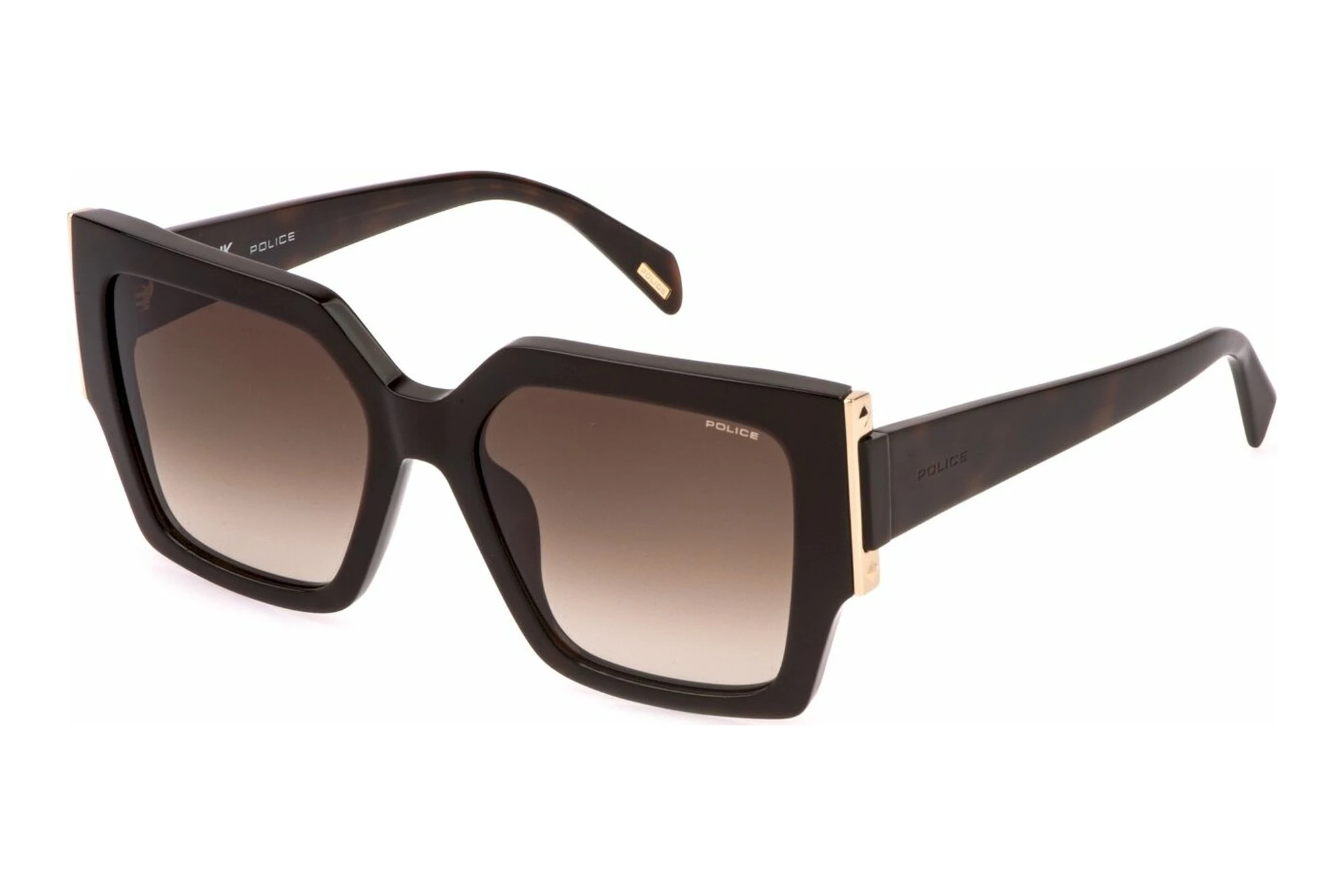 Police SPLR21 0752 BROWN GRADIENT BROWNSHINY DARK HAVANA Police SPLR21 0752 BROWN GRADIENT BROWNSHINY DARK HAVANA