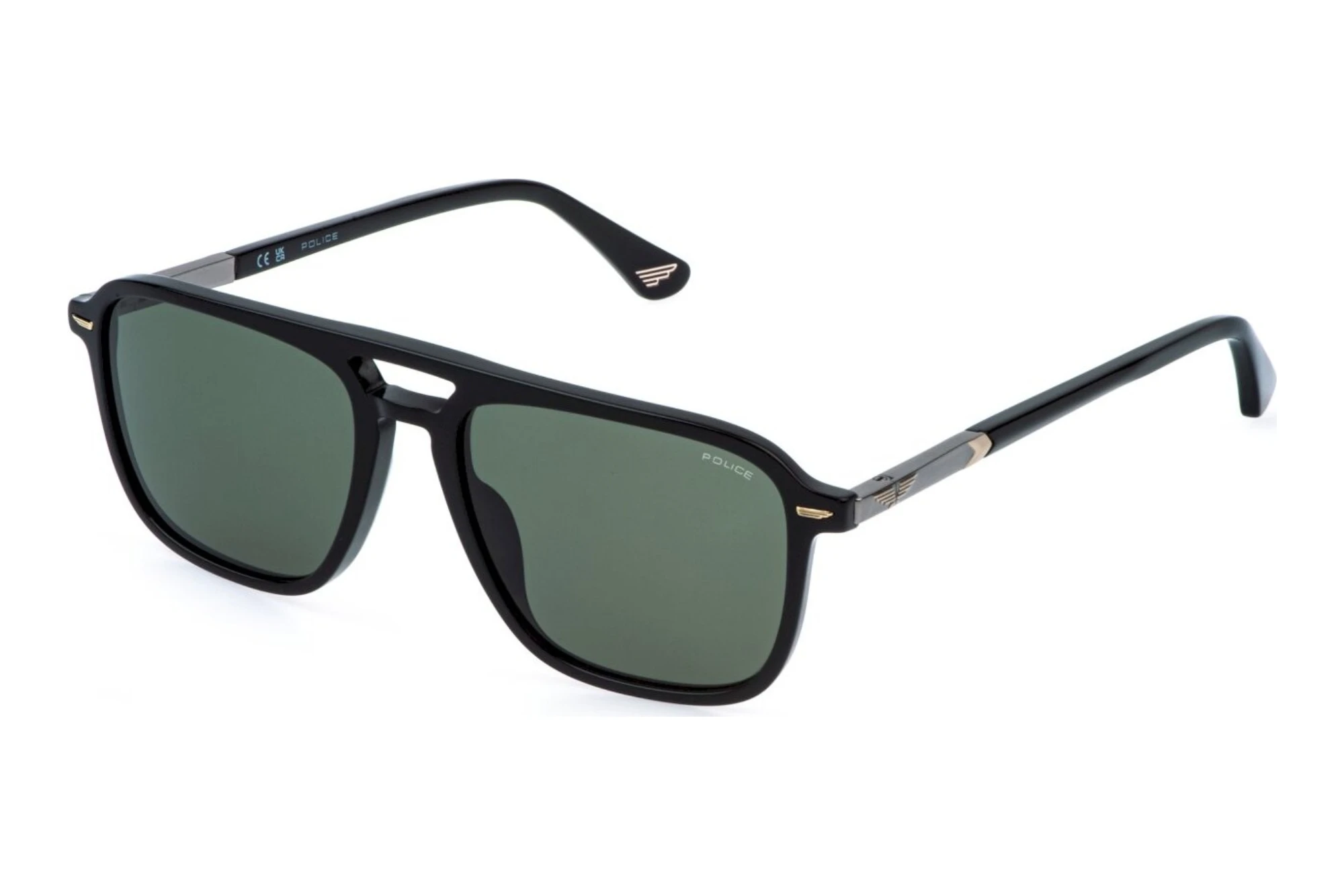 Police SPLR78 0700 GREENSHINY BLACK Police SPLR78 0700 GREENSHINY BLACK