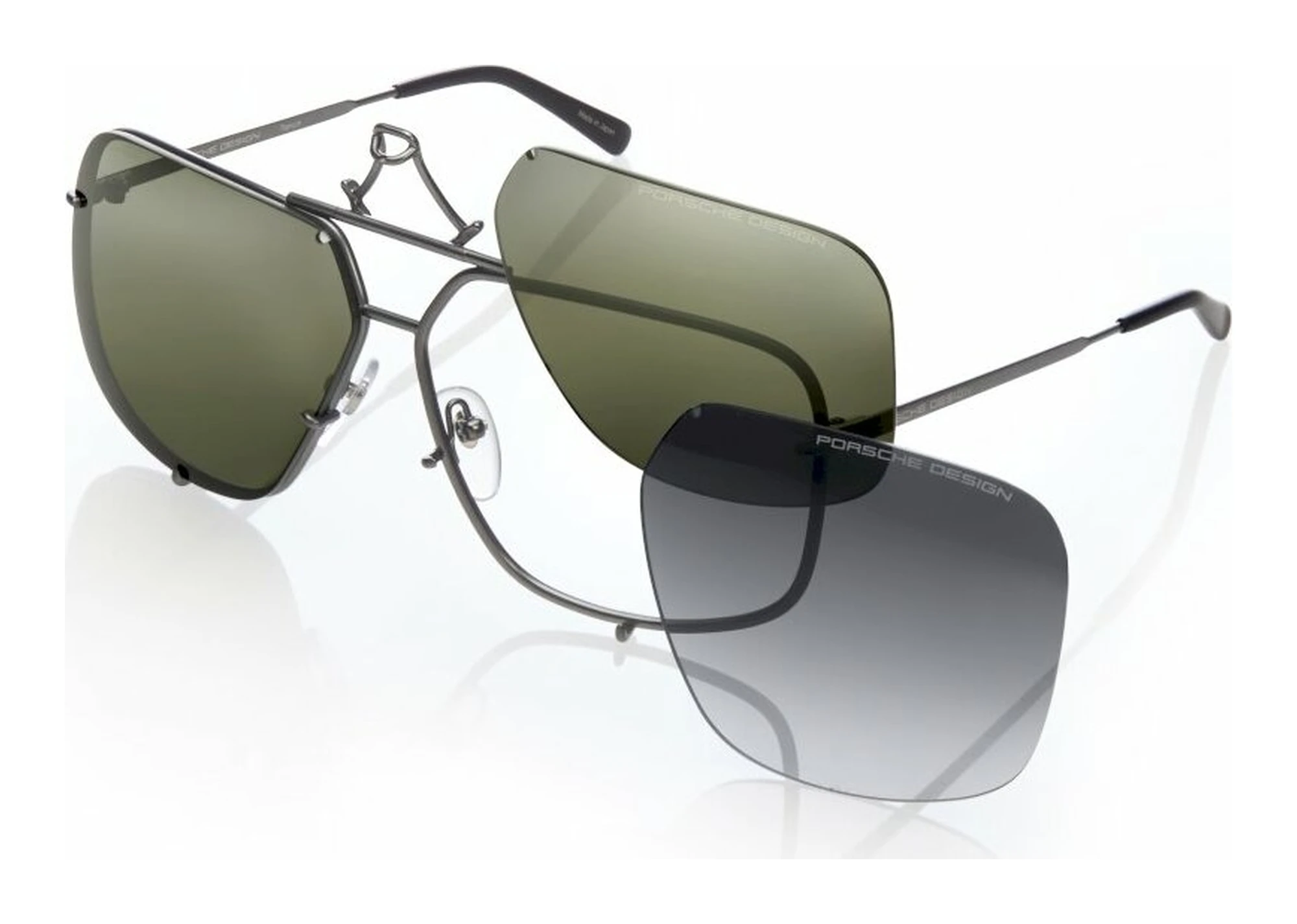 Porsche Design P8928 A GREEN/DEG.MIRROR SILVERdark gun Porsche Design P8928 A GREEN/DEG.MIRROR SILVERdark gun
