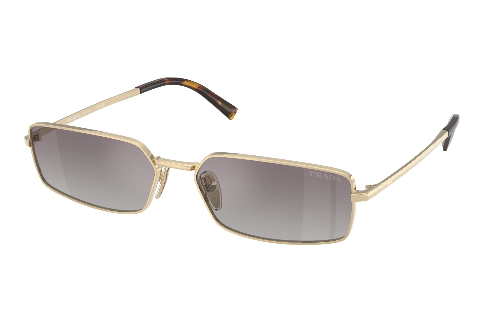 Prada PR A60S ZVN30C Gradient Blue Mirror SilverPale Gold Prada PR A60S ZVN30C Gradient Blue Mirror SilverPale Gold