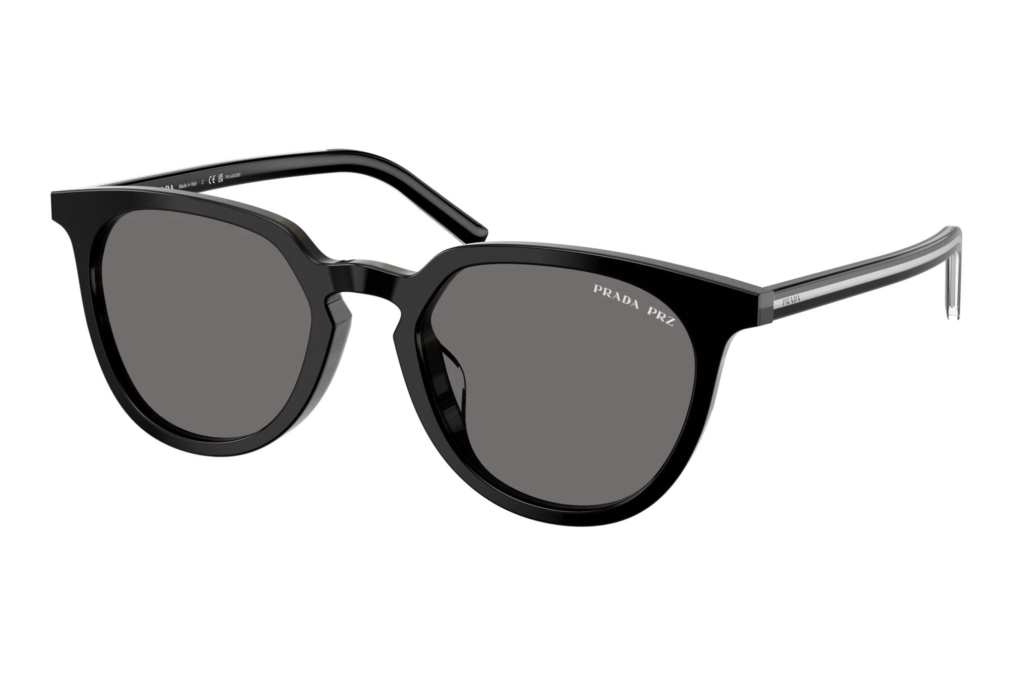 Prada PR D15SD 29O90T Dark Grey PolarizedBlack/basalt Horn Prada PR D15SD 29O90T Dark Grey PolarizedBlack/basalt Horn