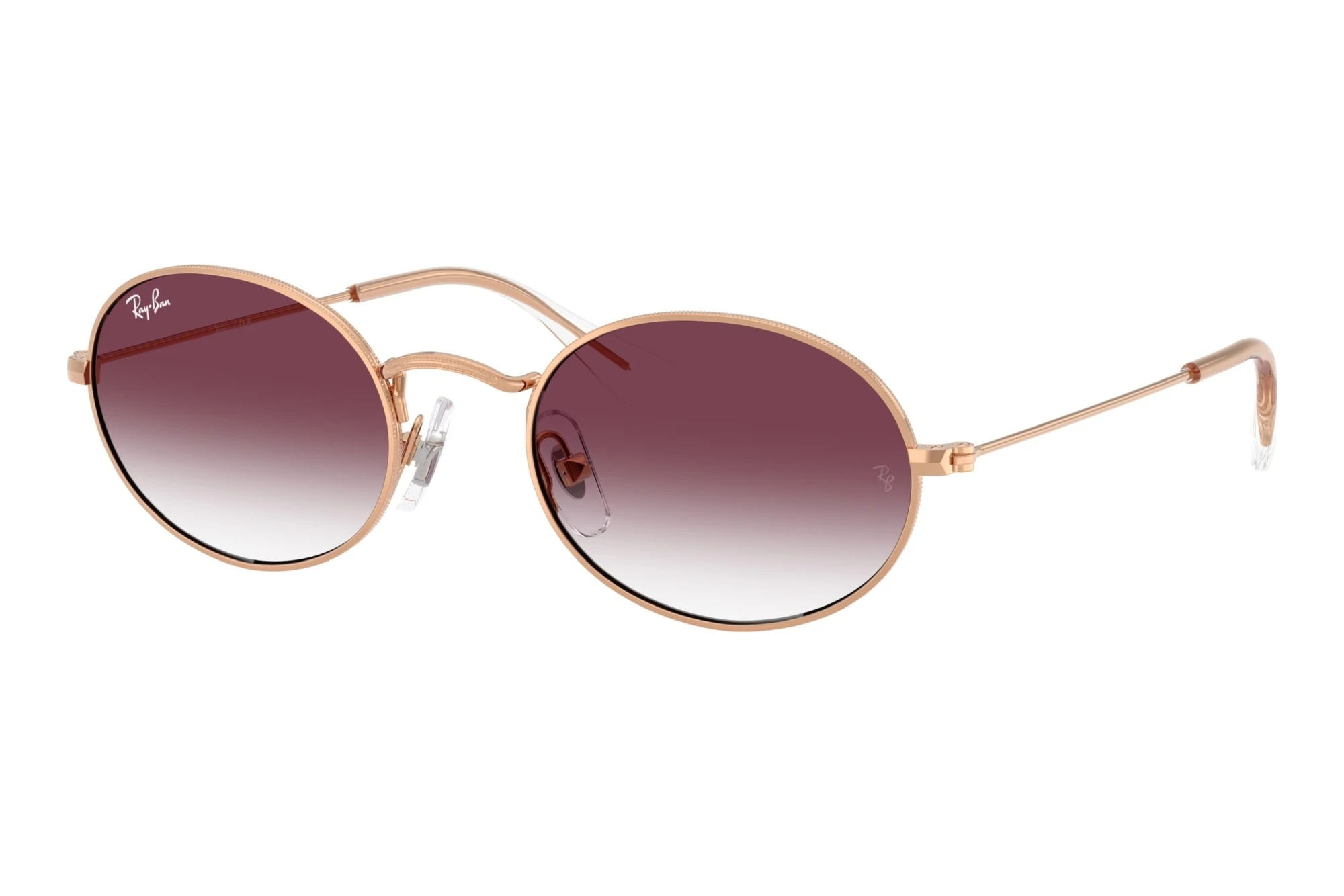Ray-Ban Kids RJ9645S 291/8H Clear Gradient Dark VioletRosegold Ray-Ban Kids RJ9645S 291/8H Clear Gradient Dark VioletRosegold