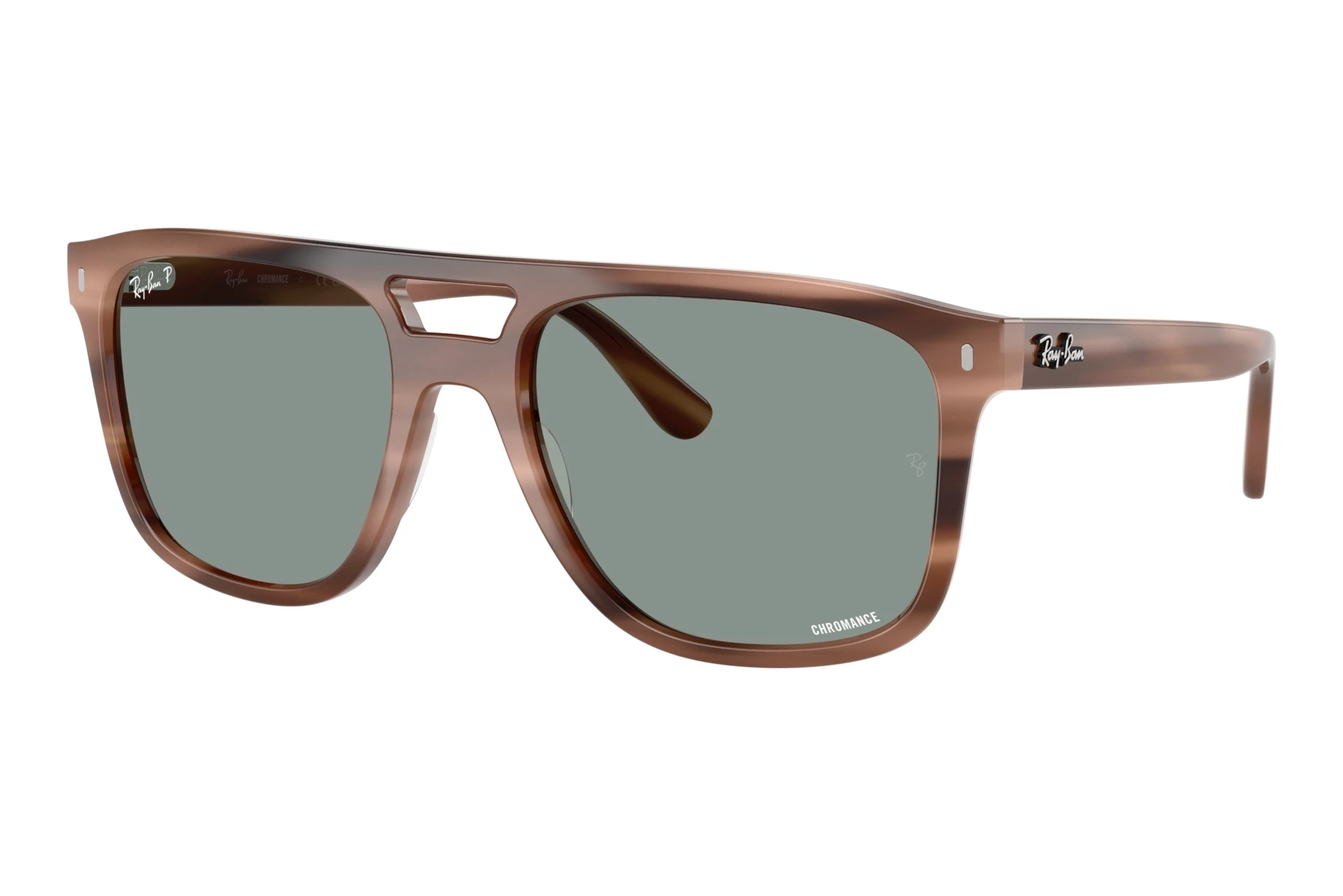Ray-Ban RB2213CH 1423O9 Polarized Light BlueHavana Brown Ray-Ban RB2213CH 1423O9 Polarized Light BlueHavana Brown