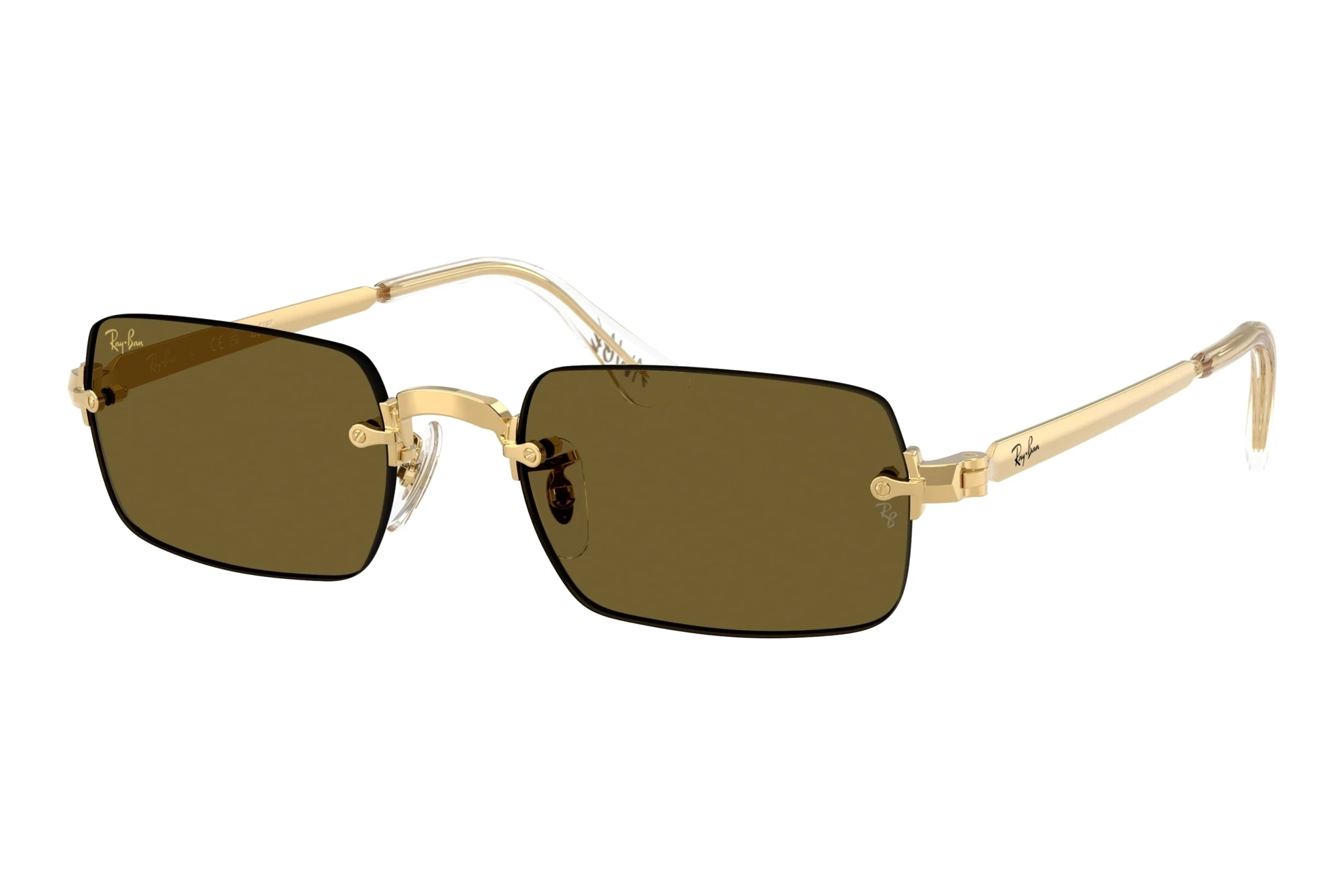 Ray-Ban RB3928 001/73 Dark BrownArista Gold Ray-Ban RB3928 001/73 Dark BrownArista Gold