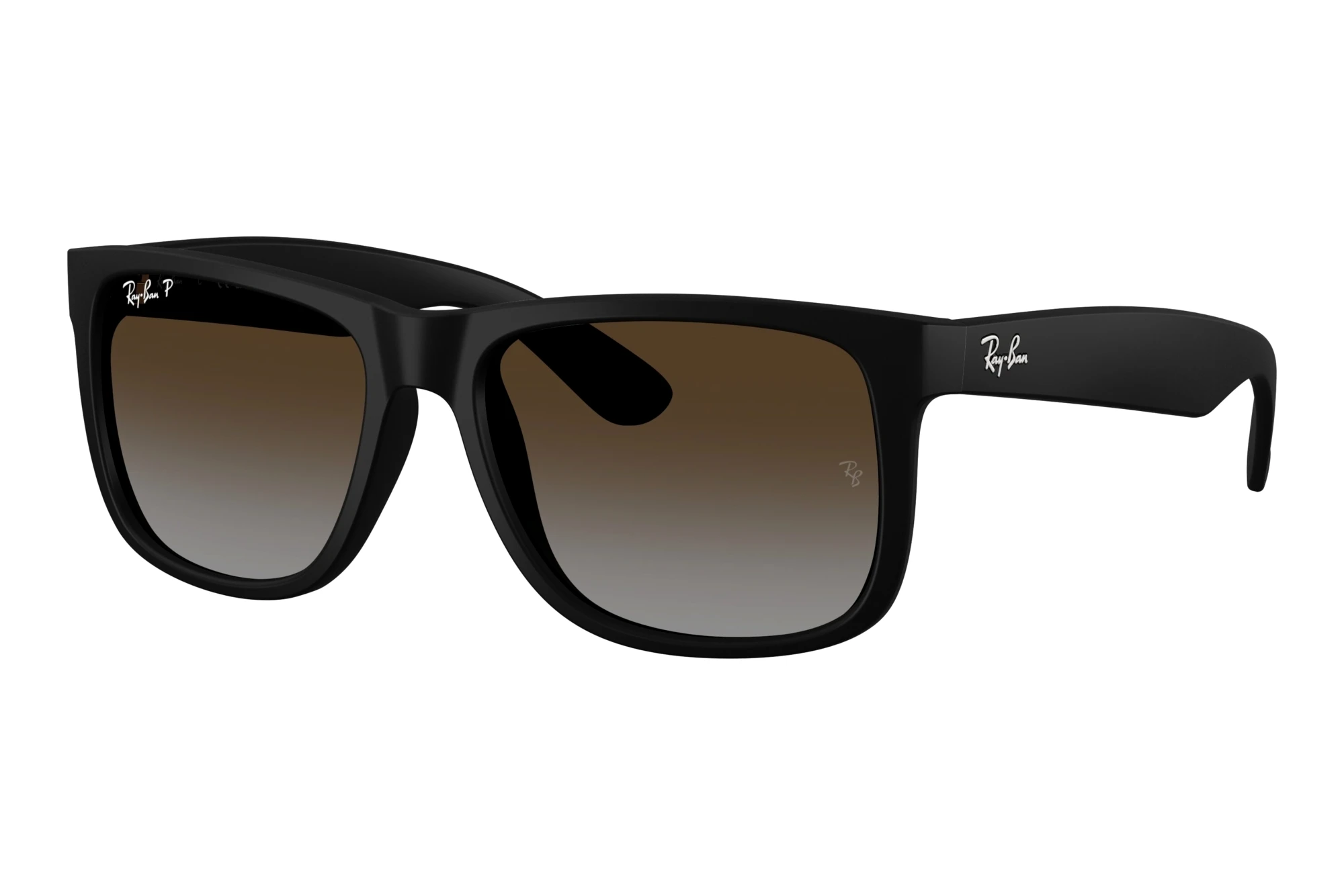 Ray-Ban RB4165 622/T5 Polarized Light Grey Gradient BrowRubber Black Ray-Ban RB4165 622/T5 Polarized Light Grey Gradient BrowRubber Black