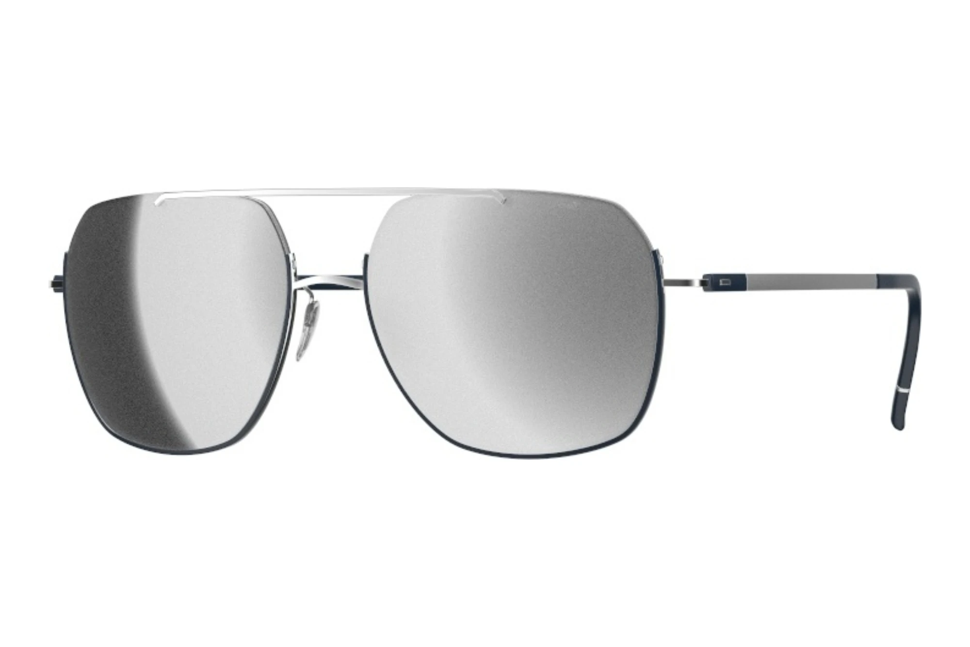 Silhouette 8749 7000 blackSLM Silver Mirror Gradient Silhouette 8749 7000 blackSLM Silver Mirror Gradient